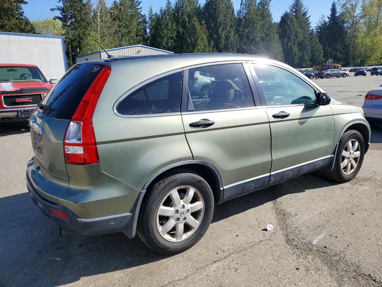 2008 Honda Cr-v Ex Зеленый vin: JHLRE48528C077594