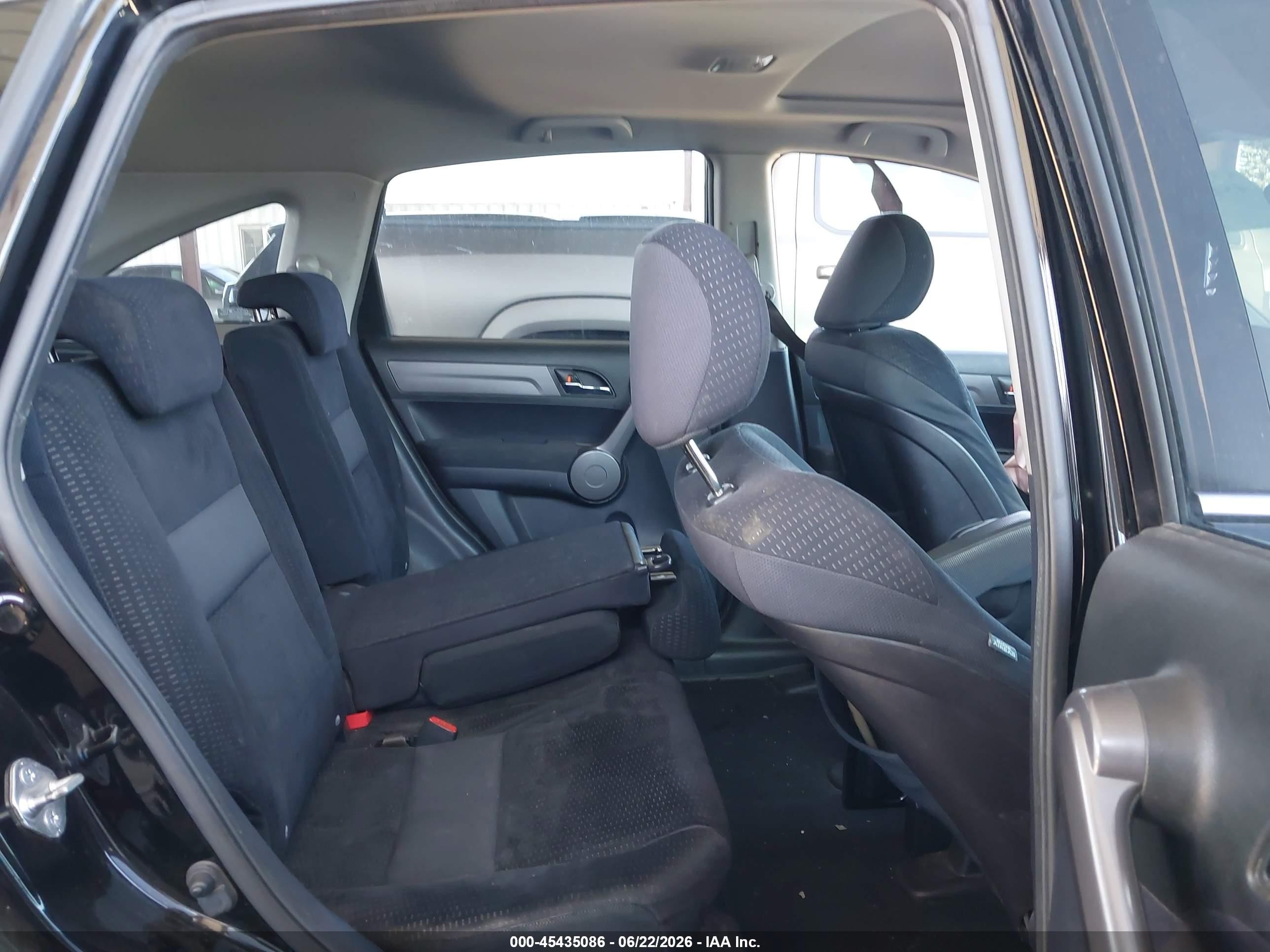 2009 Honda Cr-v Ex Black vin: JHLRE48529C004663