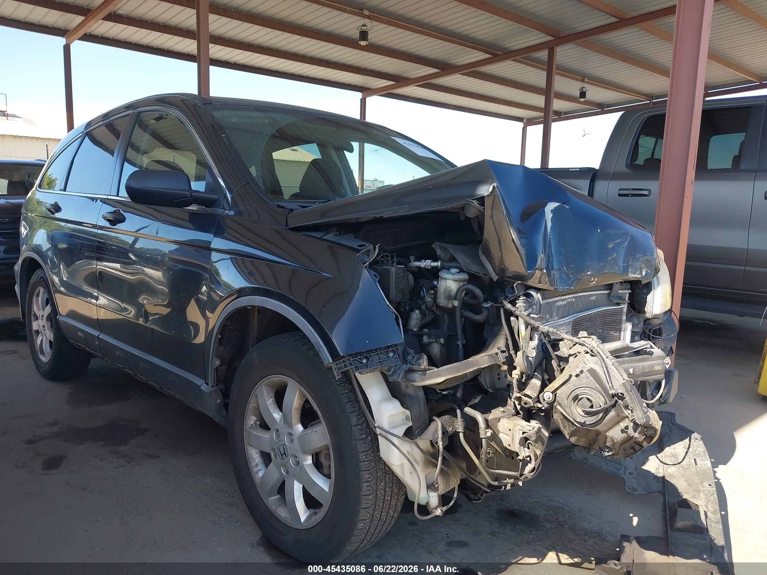 2009 Honda Cr-v Ex Black vin: JHLRE48529C004663