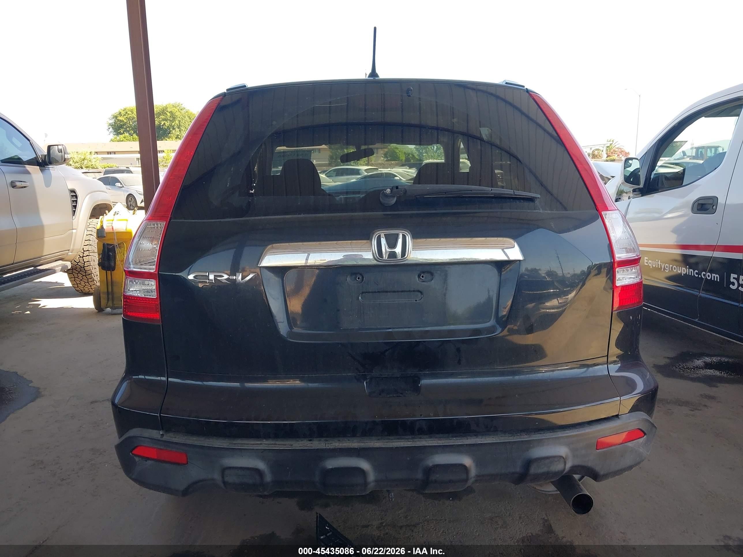 2009 Honda Cr-v Ex Black vin: JHLRE48529C004663