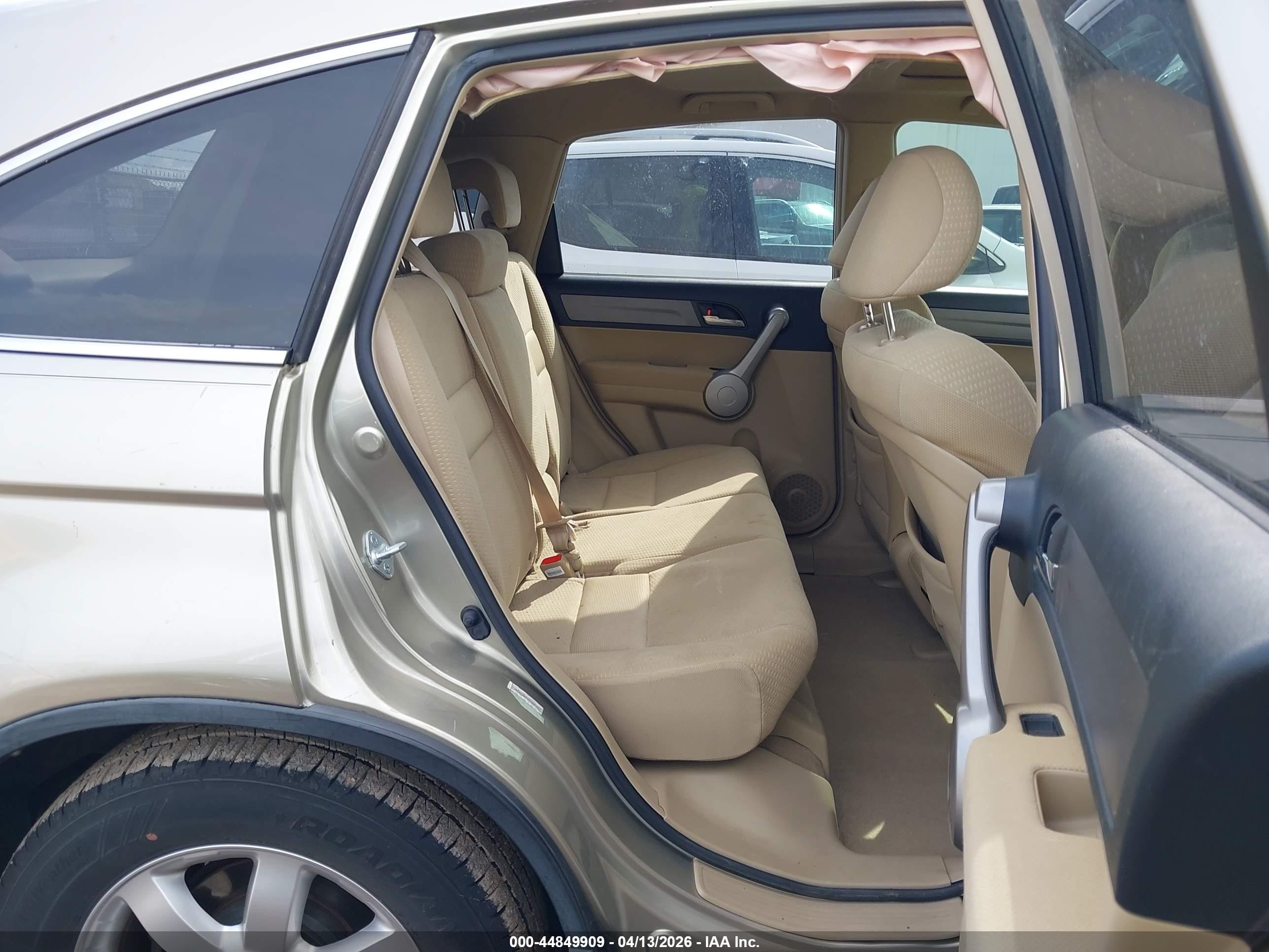2007 Honda Cr-v Ex Beige vin: JHLRE48537C001476