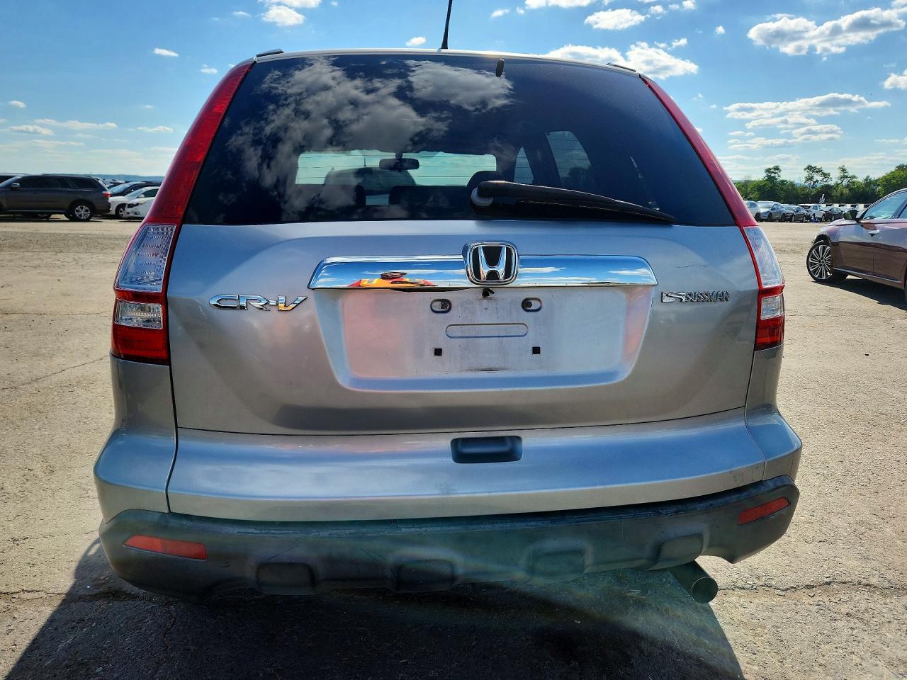 2007 Honda Cr-v Ex Silver vin: JHLRE48537C002353