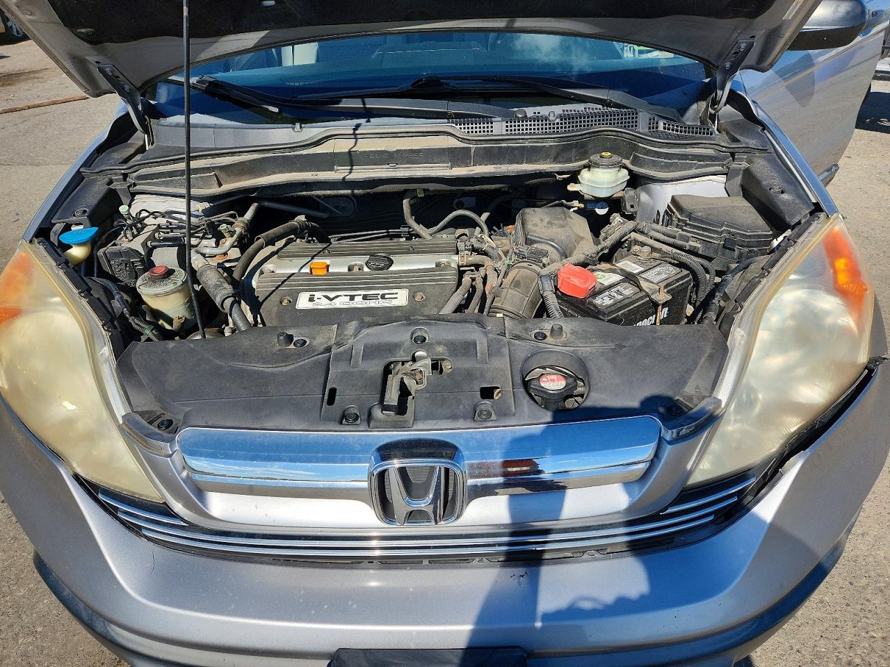 2007 Honda Cr-v Ex Silver vin: JHLRE48537C002353