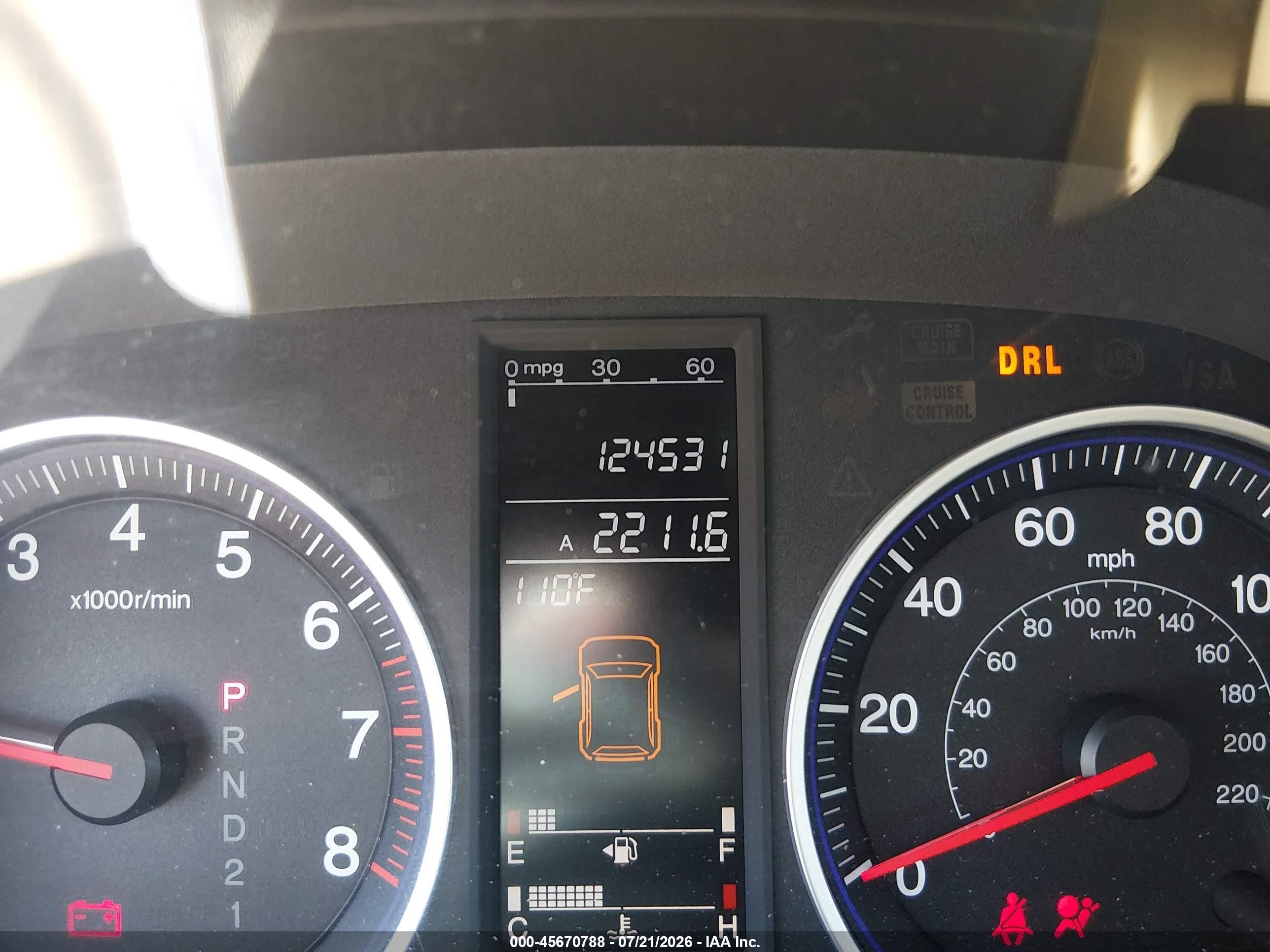 2007 Honda Cr-v Ex Gray vin: JHLRE48537C024689