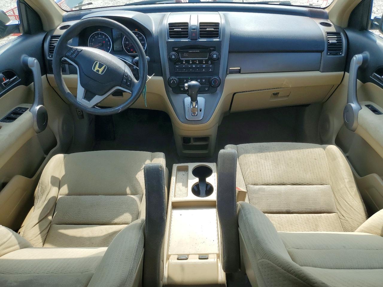 2007 Honda Cr-v Ex Green vin: JHLRE48537C025101