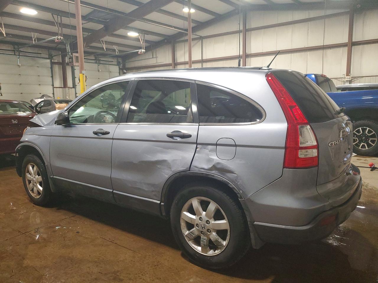 2007 Honda Cr-v Ex Silver vin: JHLRE48537C049303