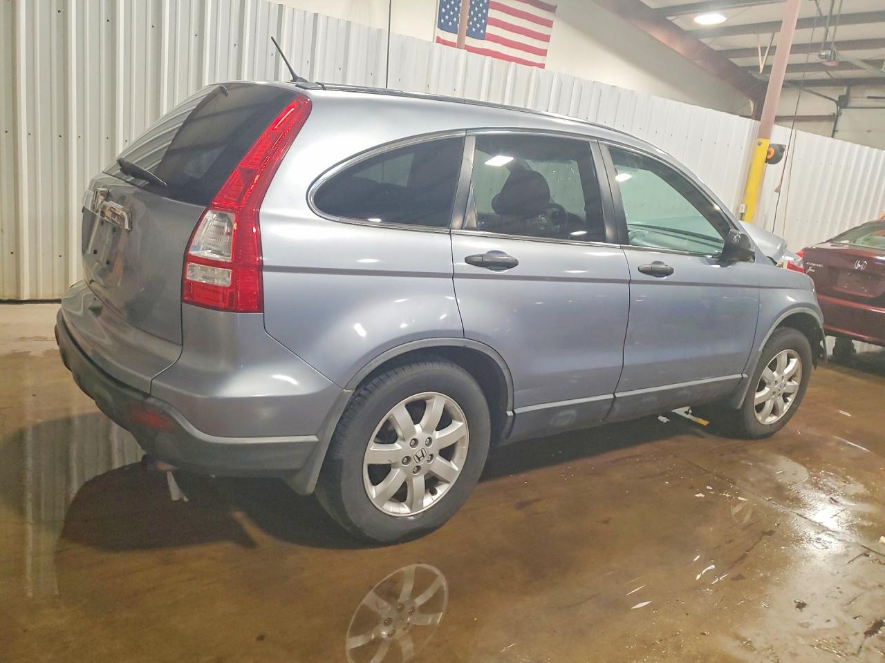 2007 Honda Cr-v Ex Silver vin: JHLRE48537C049303