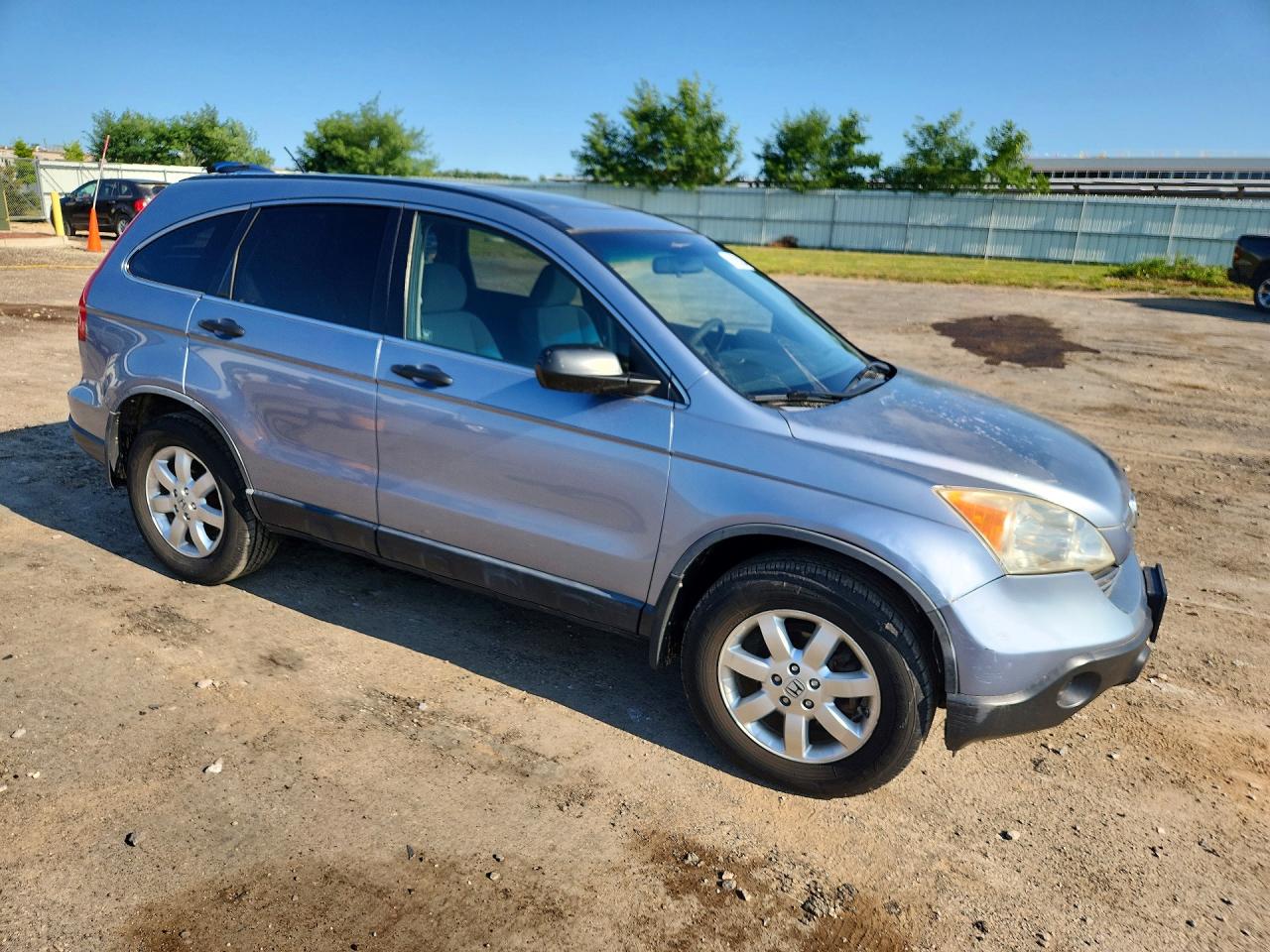 2007 Honda Cr-v Ex Gray vin: JHLRE48537C058518