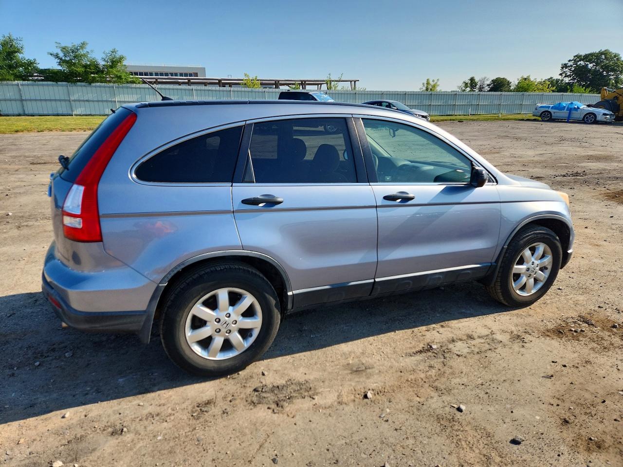 2007 Honda Cr-v Ex Gray vin: JHLRE48537C058518
