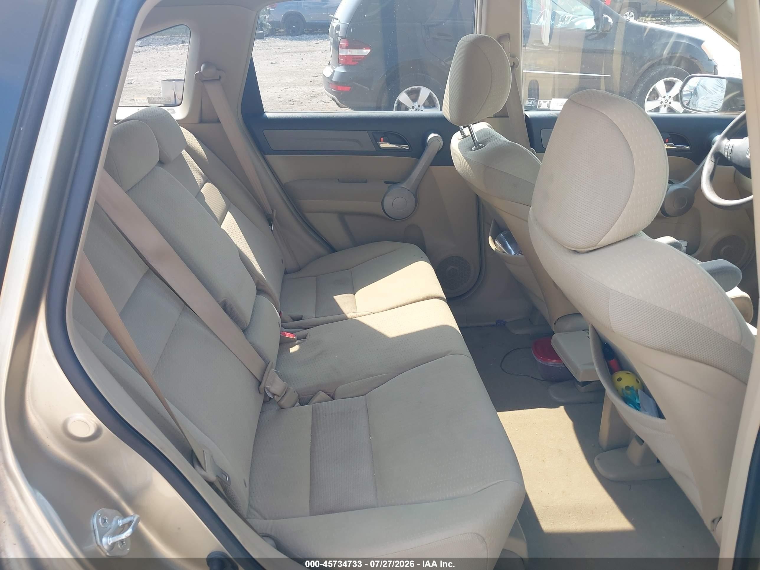 2007 Honda Cr-v Ex Gold vin: JHLRE48537C060138