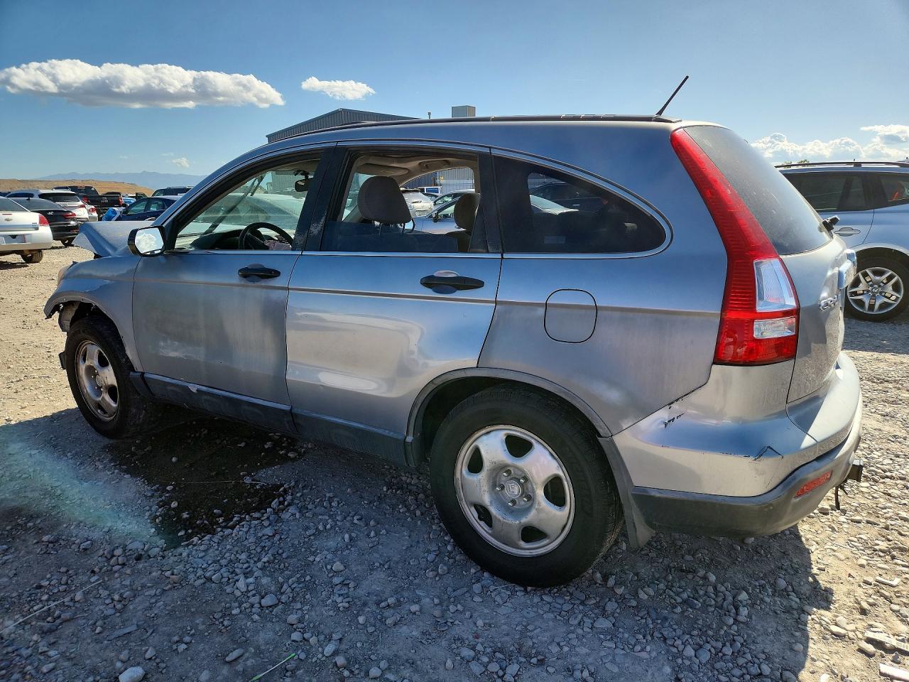 2007 Honda Cr-v Ex Gray vin: JHLRE48537C069857