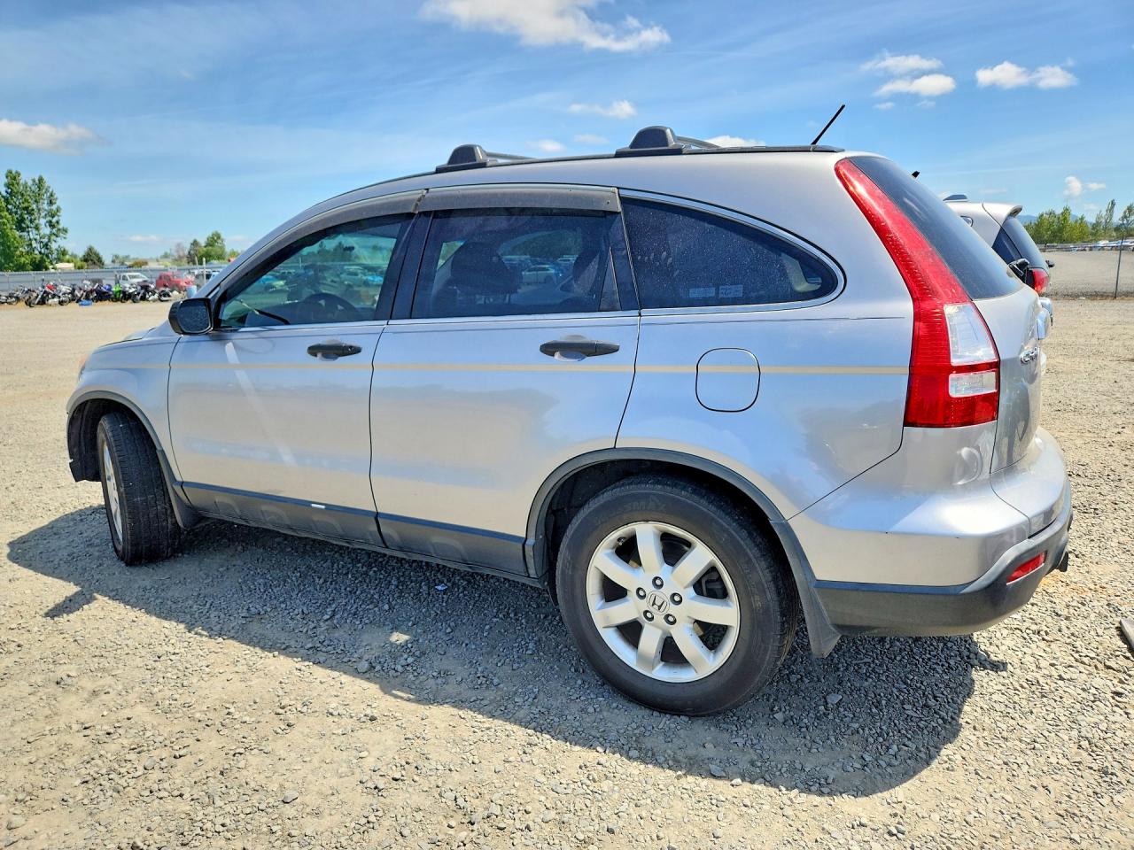 2007 Honda Cr-v Ex Silver vin: JHLRE48537C101691