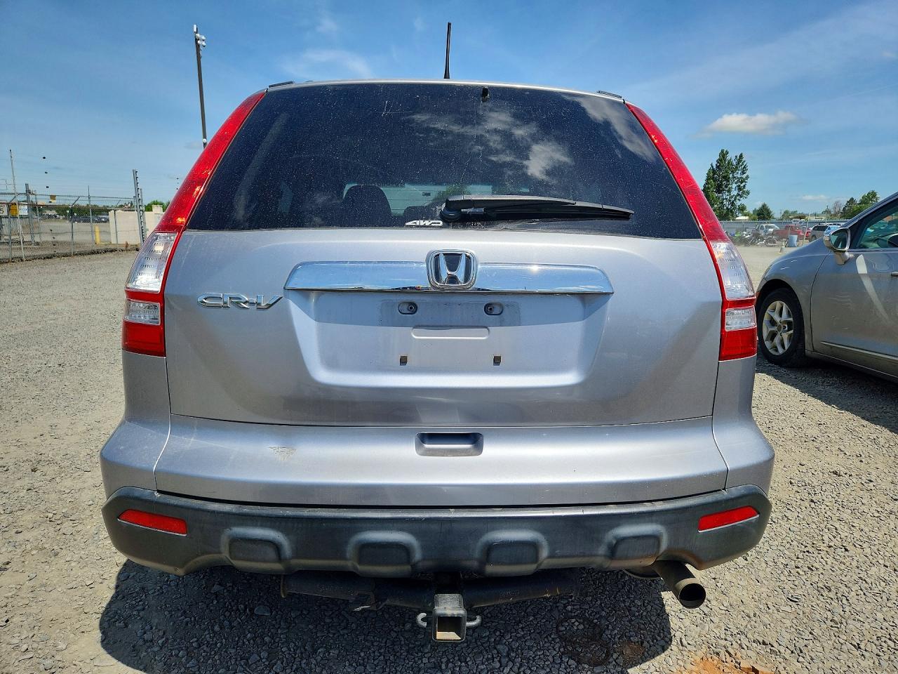 2007 Honda Cr-v Ex Silver vin: JHLRE48537C101691