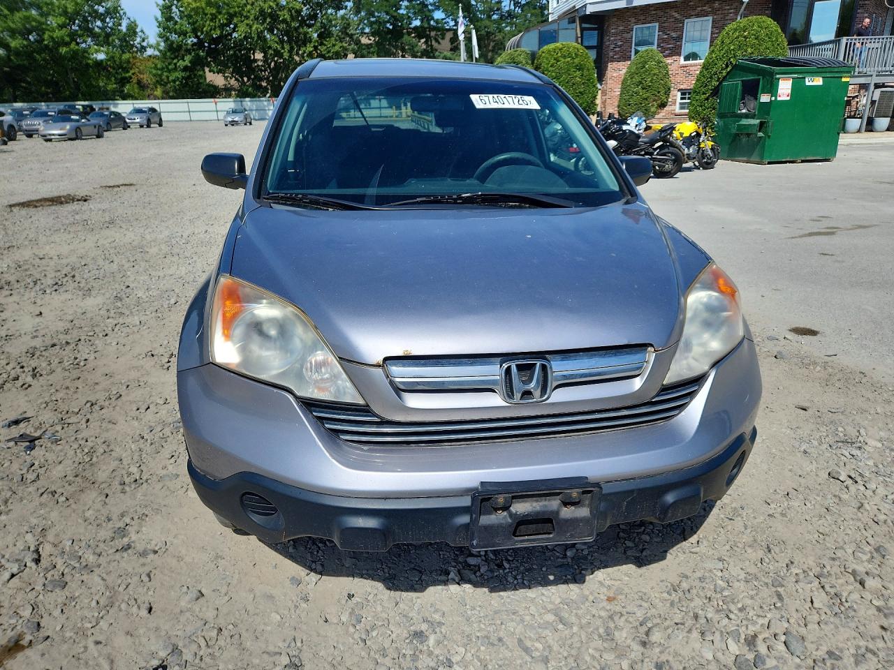 2007 Honda Cr-v Ex Silver vin: JHLRE48537C106227