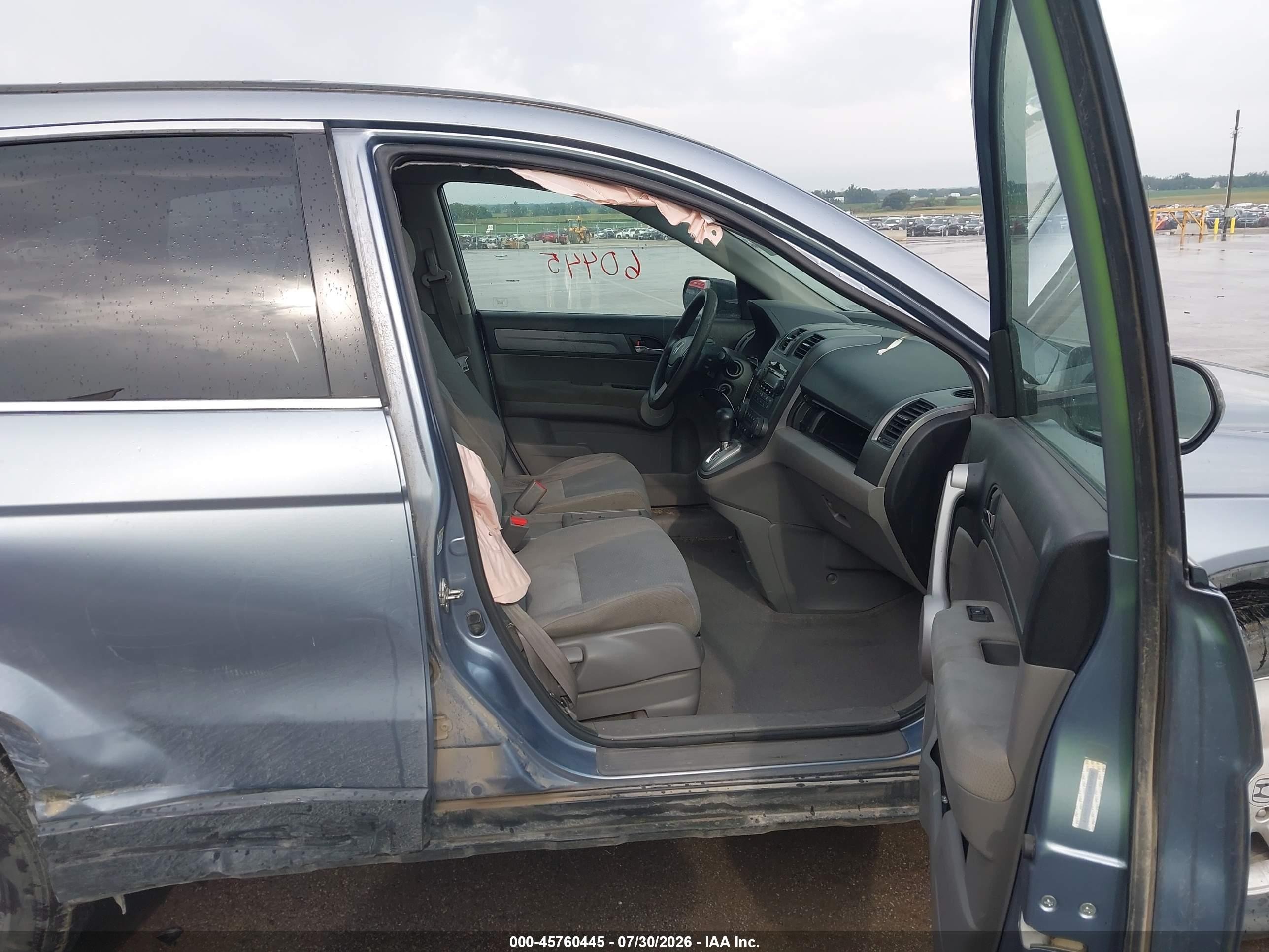 2007 Honda Cr-v Ex Синий vin: JHLRE48537C109077
