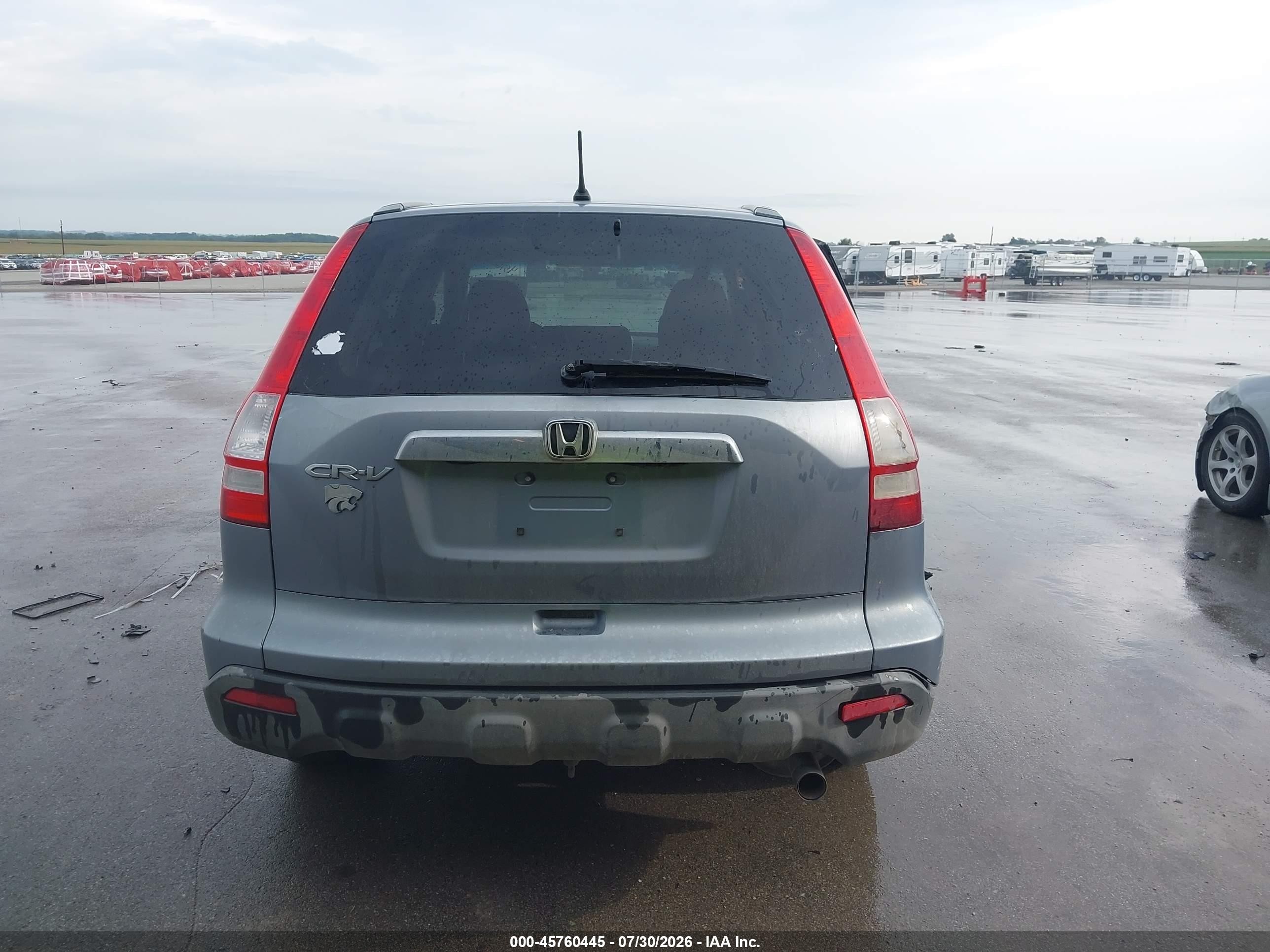 2007 Honda Cr-v Ex Синий vin: JHLRE48537C109077
