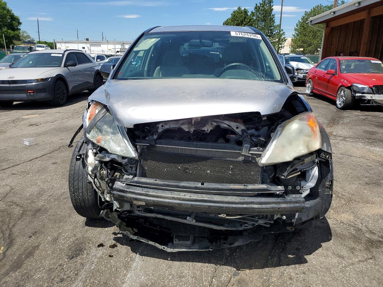 2007 Honda Cr-v Ex Silver vin: JHLRE48537C109970