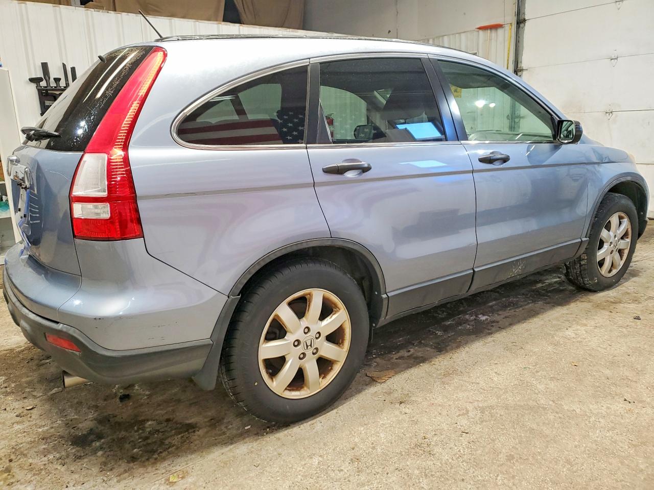 2007 Honda Cr-v Ex Синий vin: JHLRE48537C115641