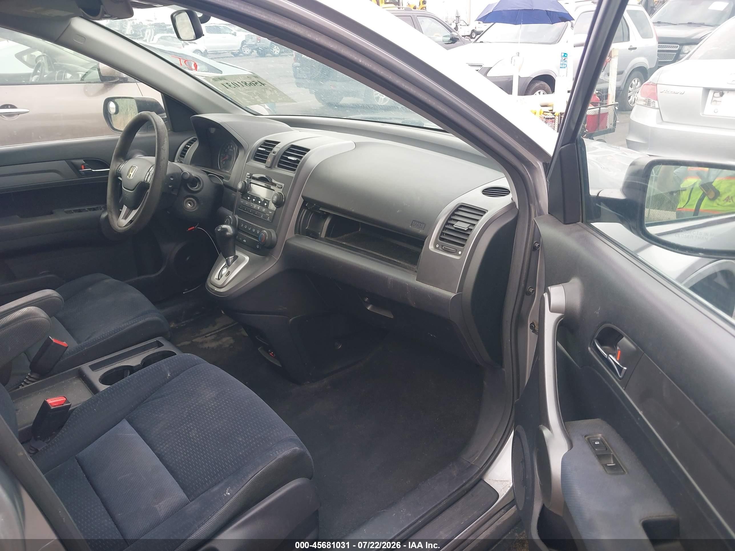 2008 Honda Cr-v Ex Silver vin: JHLRE48538C003794