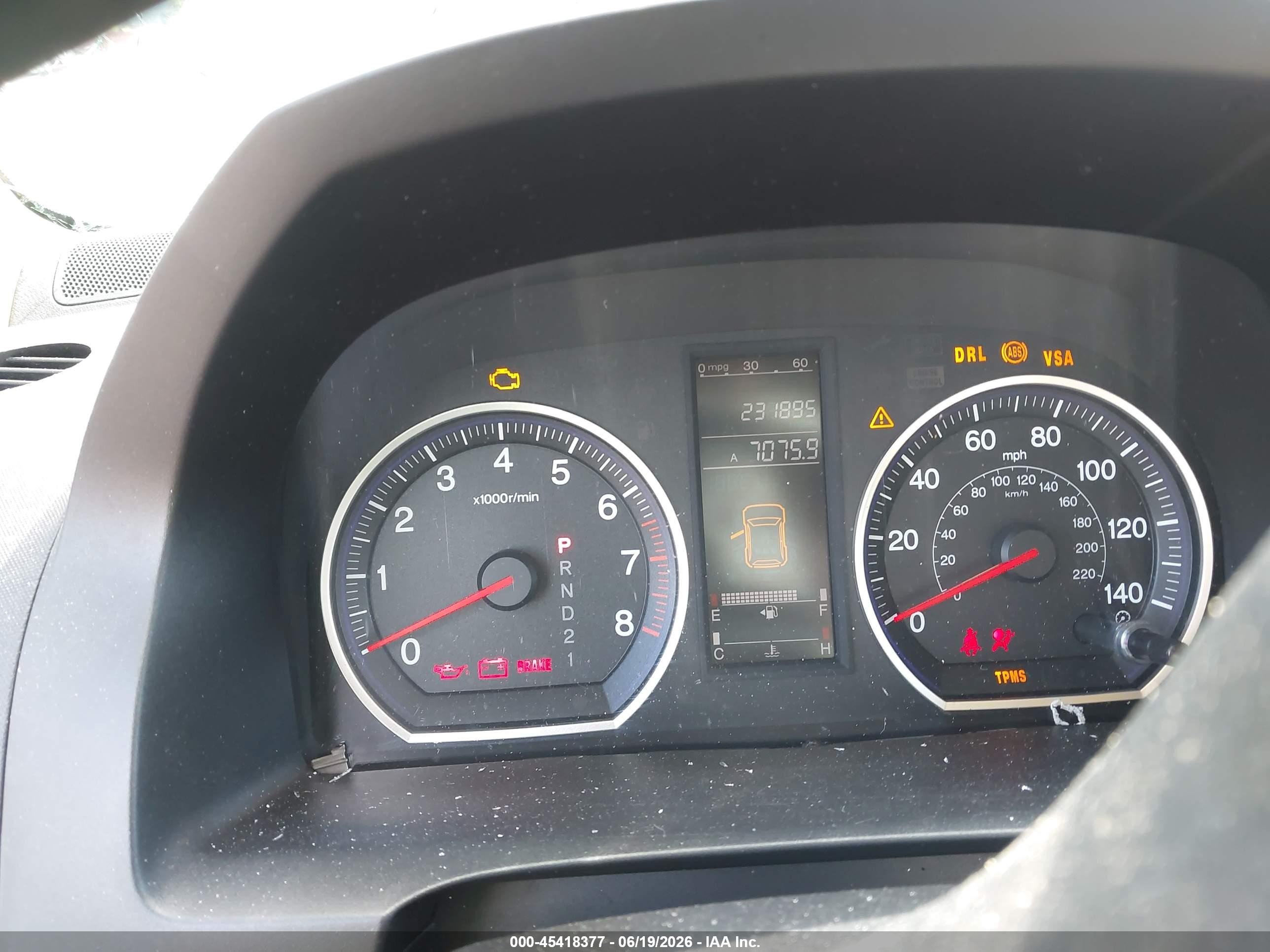 2008 Honda Cr-v Ex Black vin: JHLRE48538C011569