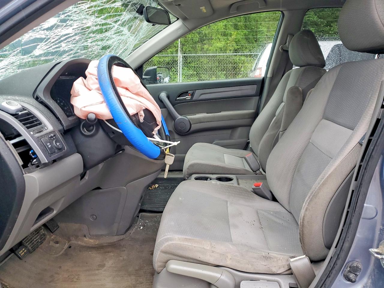 2008 Honda Cr-v Ex Blue vin: JHLRE48538C014293
