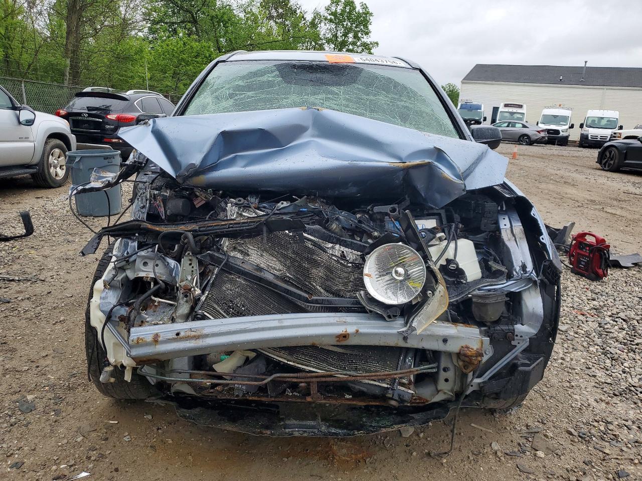 2008 Honda Cr-v Ex Blue vin: JHLRE48538C014293