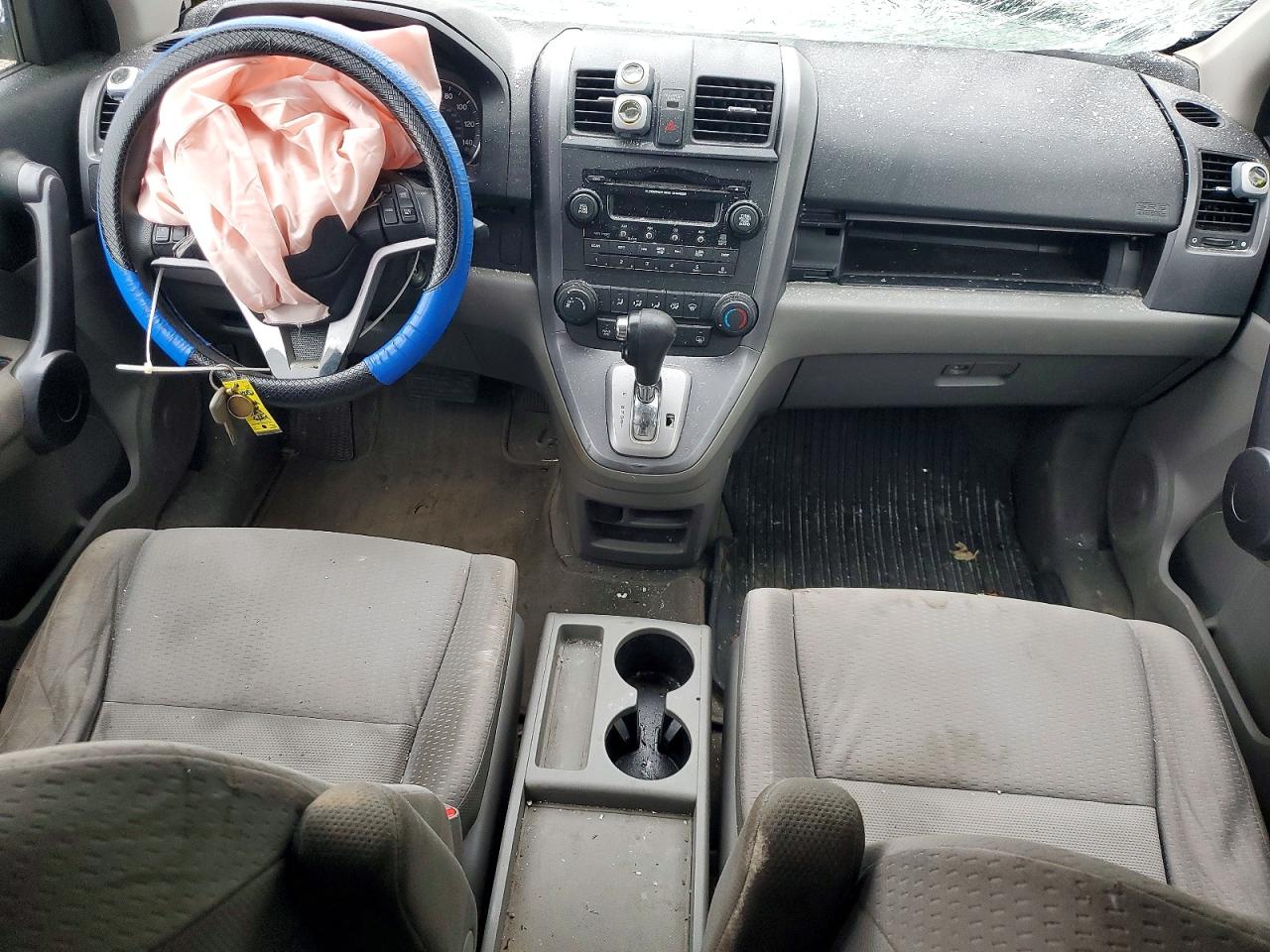 2008 Honda Cr-v Ex Blue vin: JHLRE48538C014293
