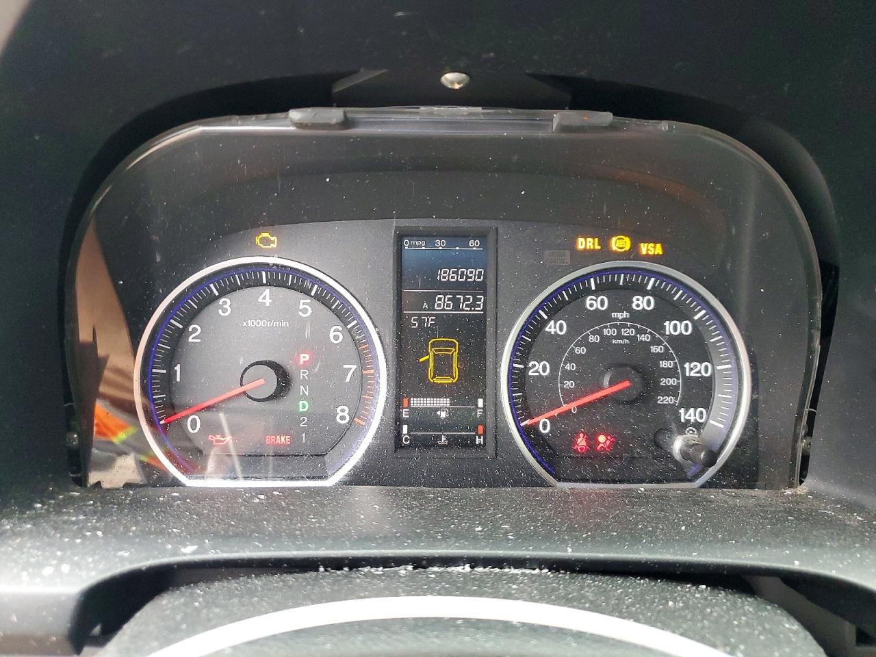 2008 Honda Cr-v Ex Blue vin: JHLRE48538C014293