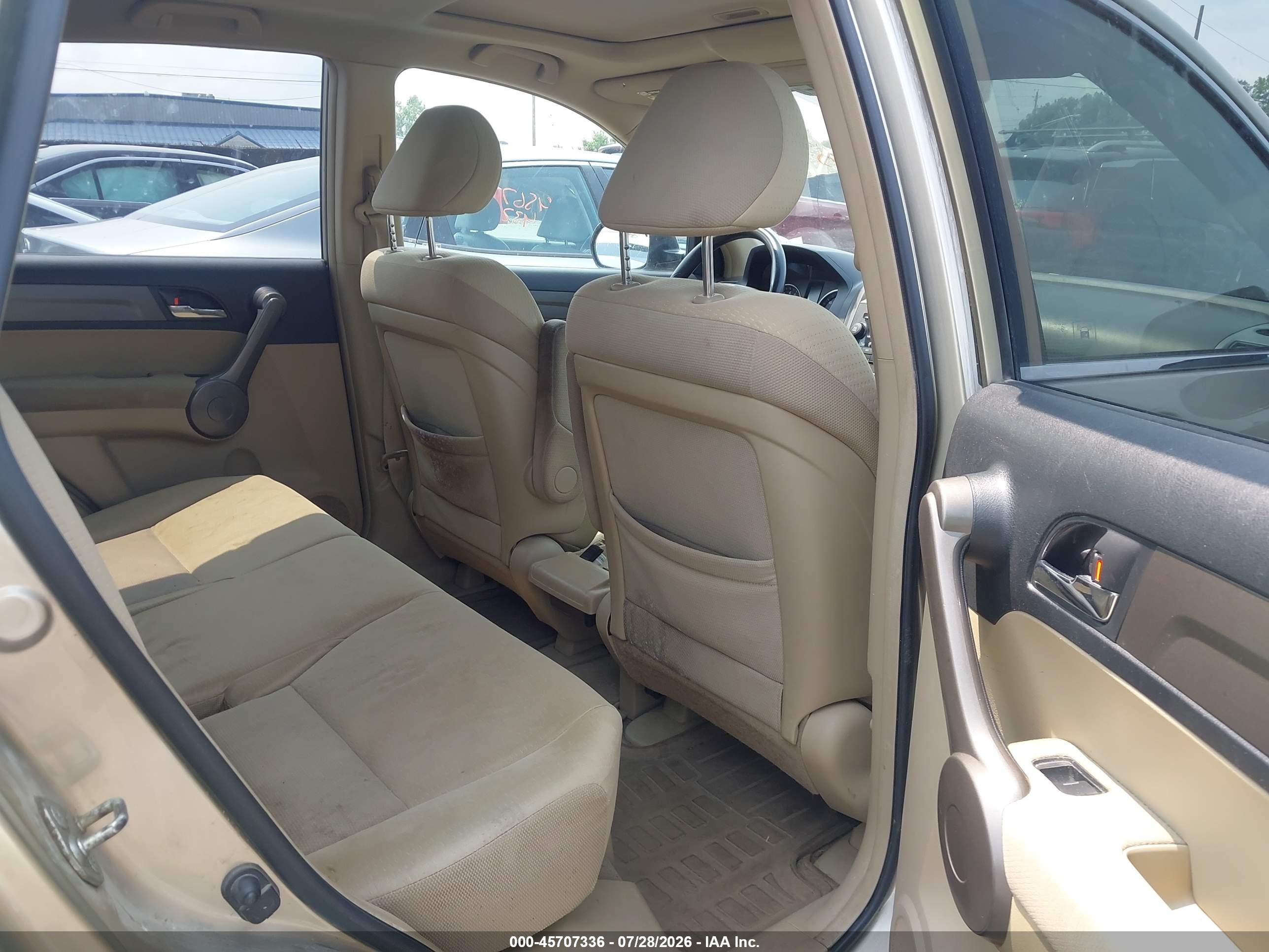 2008 Honda Cr-v Ex Gold vin: JHLRE48538C030039