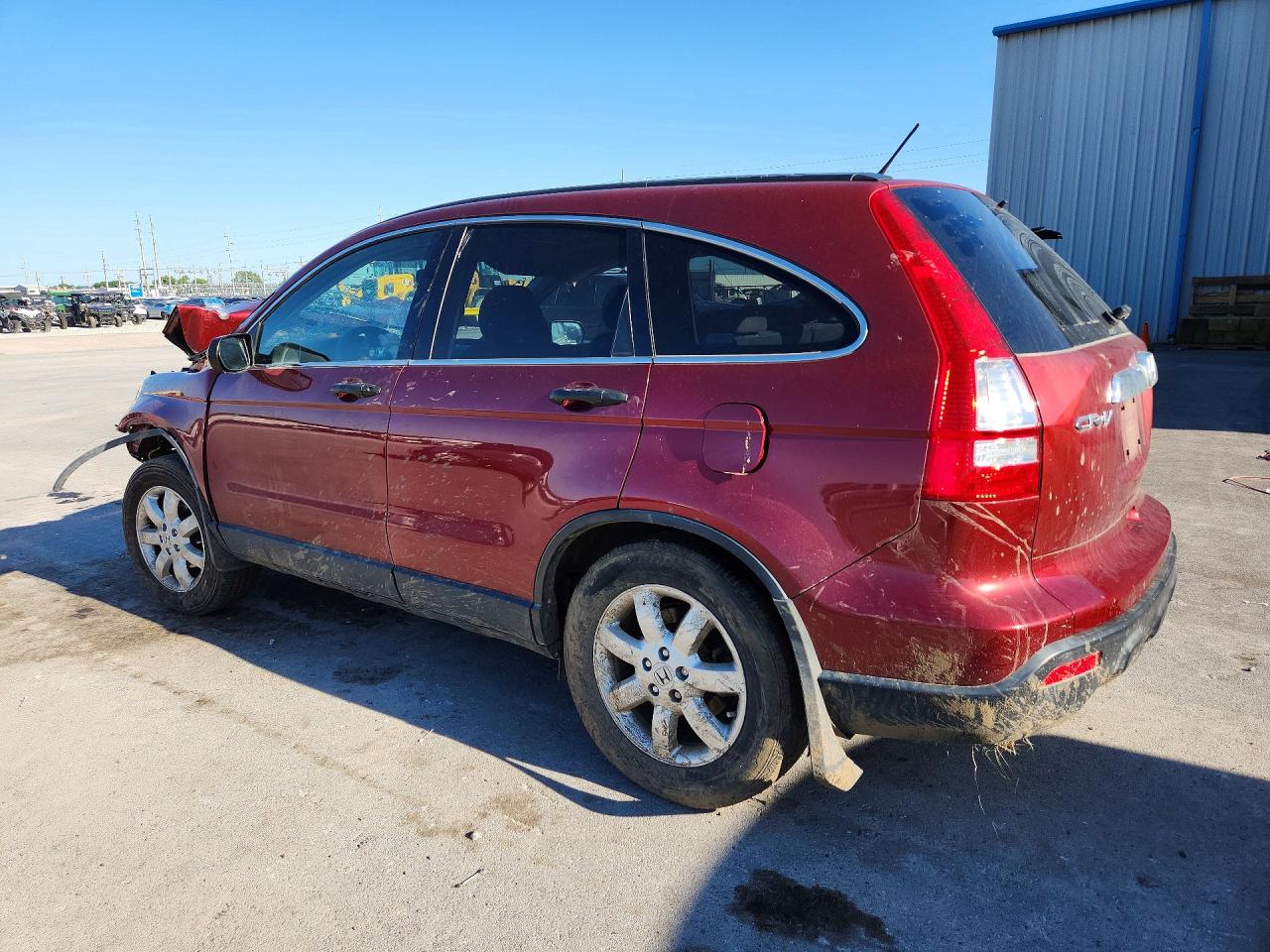 2008 Honda Cr-v Ex Maroon vin: JHLRE48538C063901
