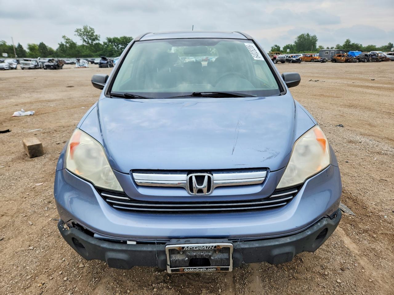 2008 Honda Cr-v Ex Blue vin: JHLRE48538C064269