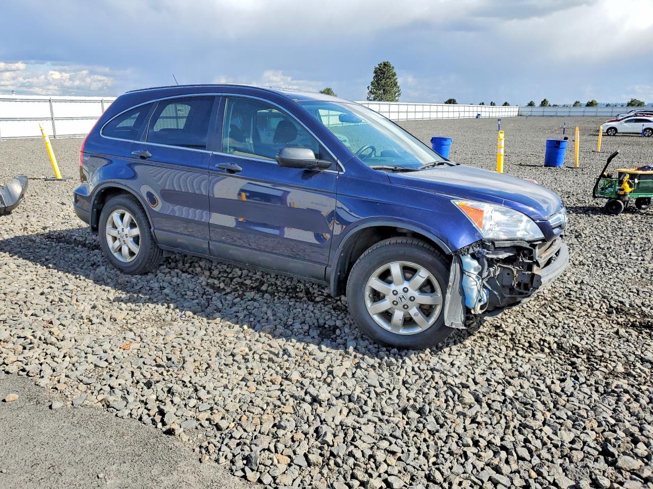 2008 Honda Cr-v Ex Синий vin: JHLRE48538C065664