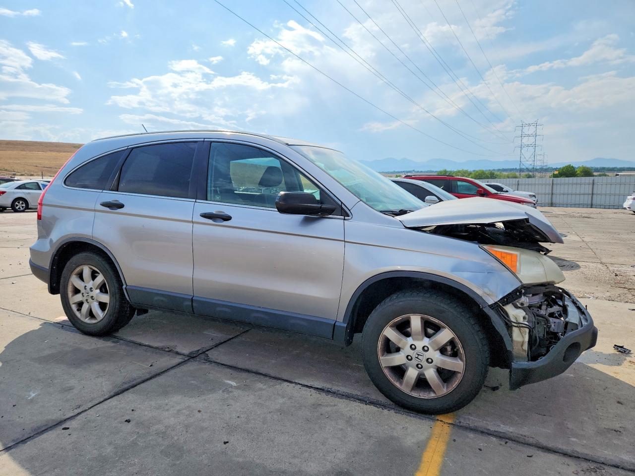 2008 Honda Cr-v Ex Серебряный vin: JHLRE48538C076857
