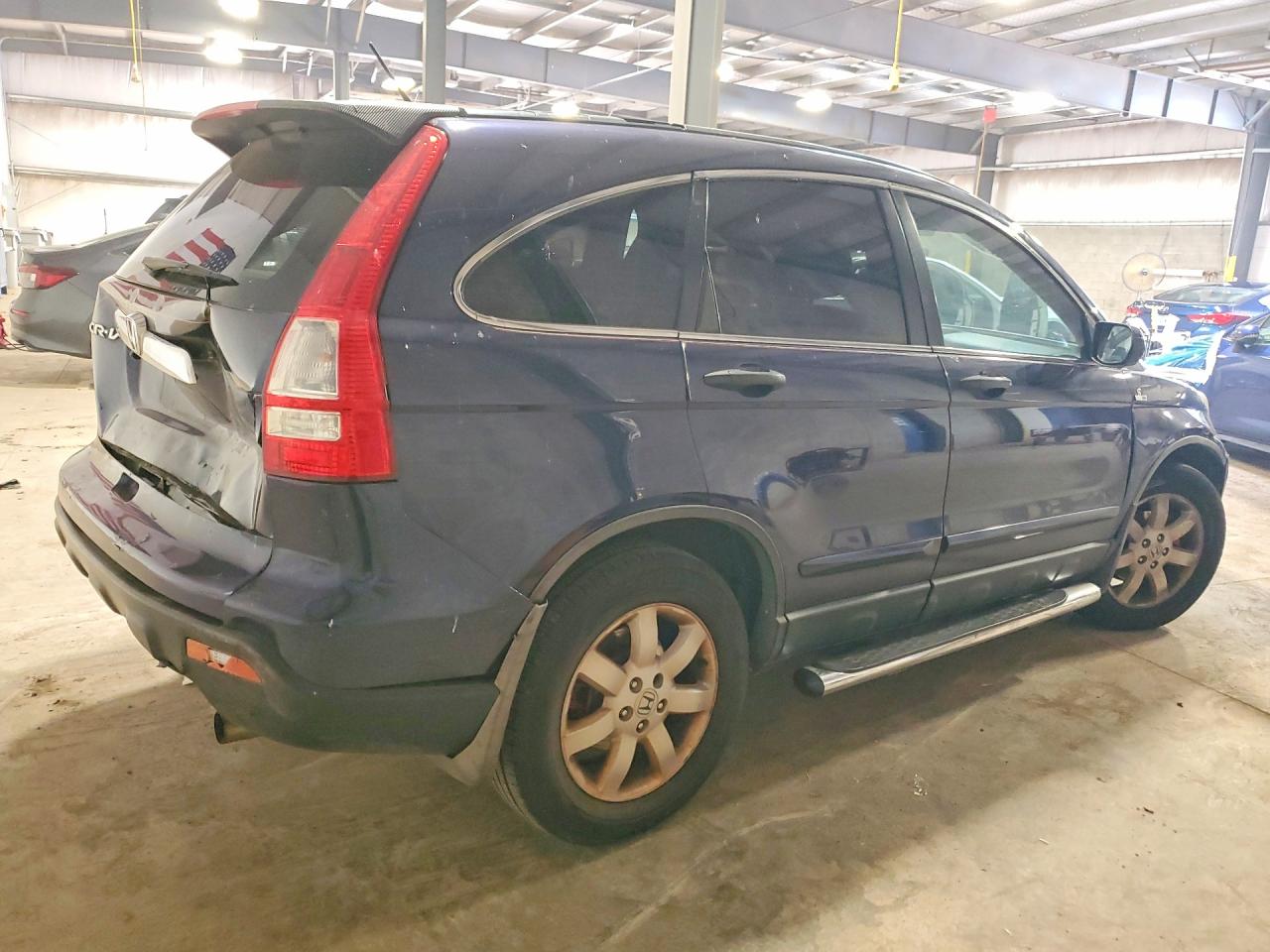 2009 Honda Cr-v Ex Gray vin: JHLRE48539C002405