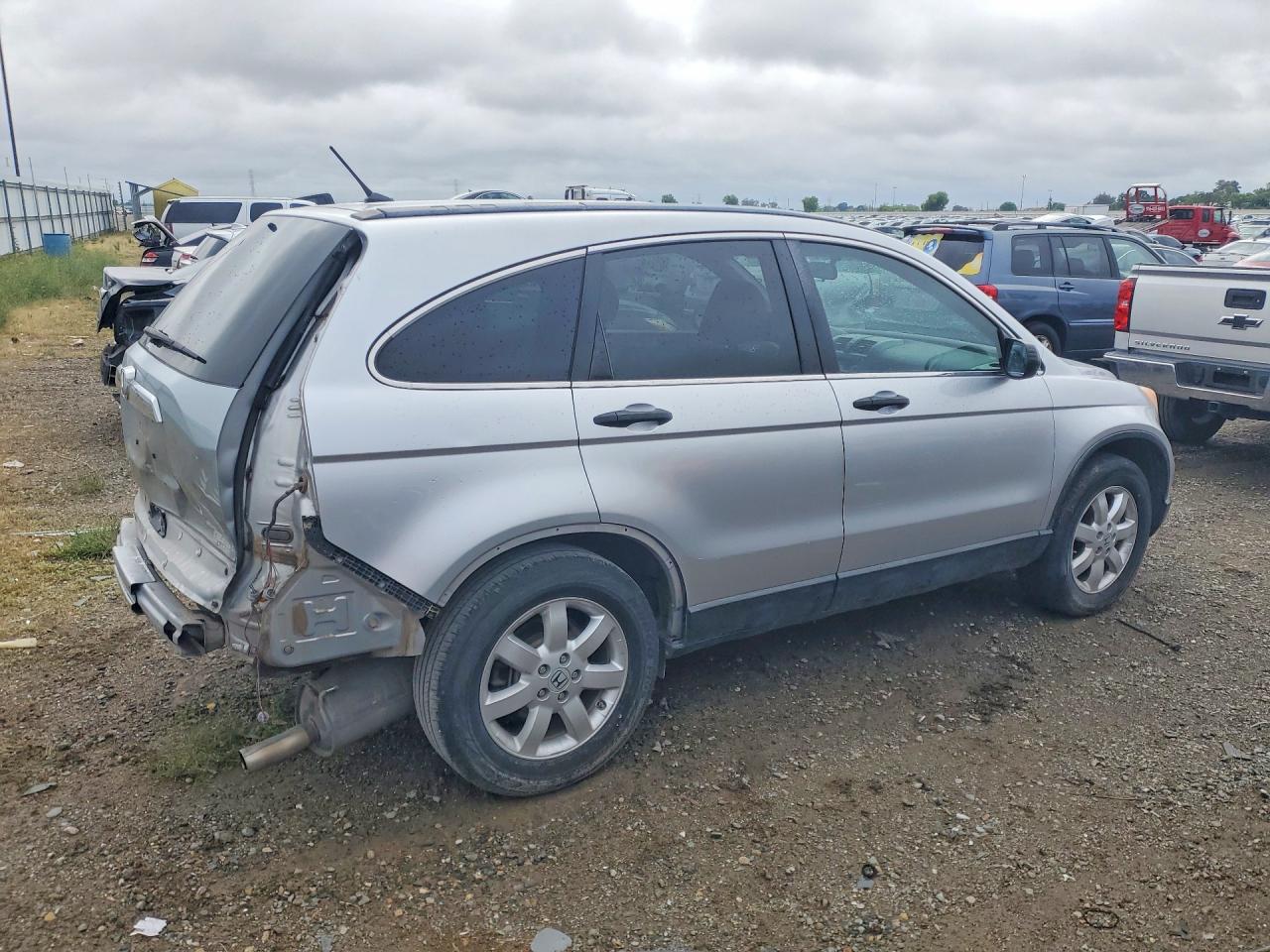 2009 Honda Cr-v Ex Silver vin: JHLRE48539C019415