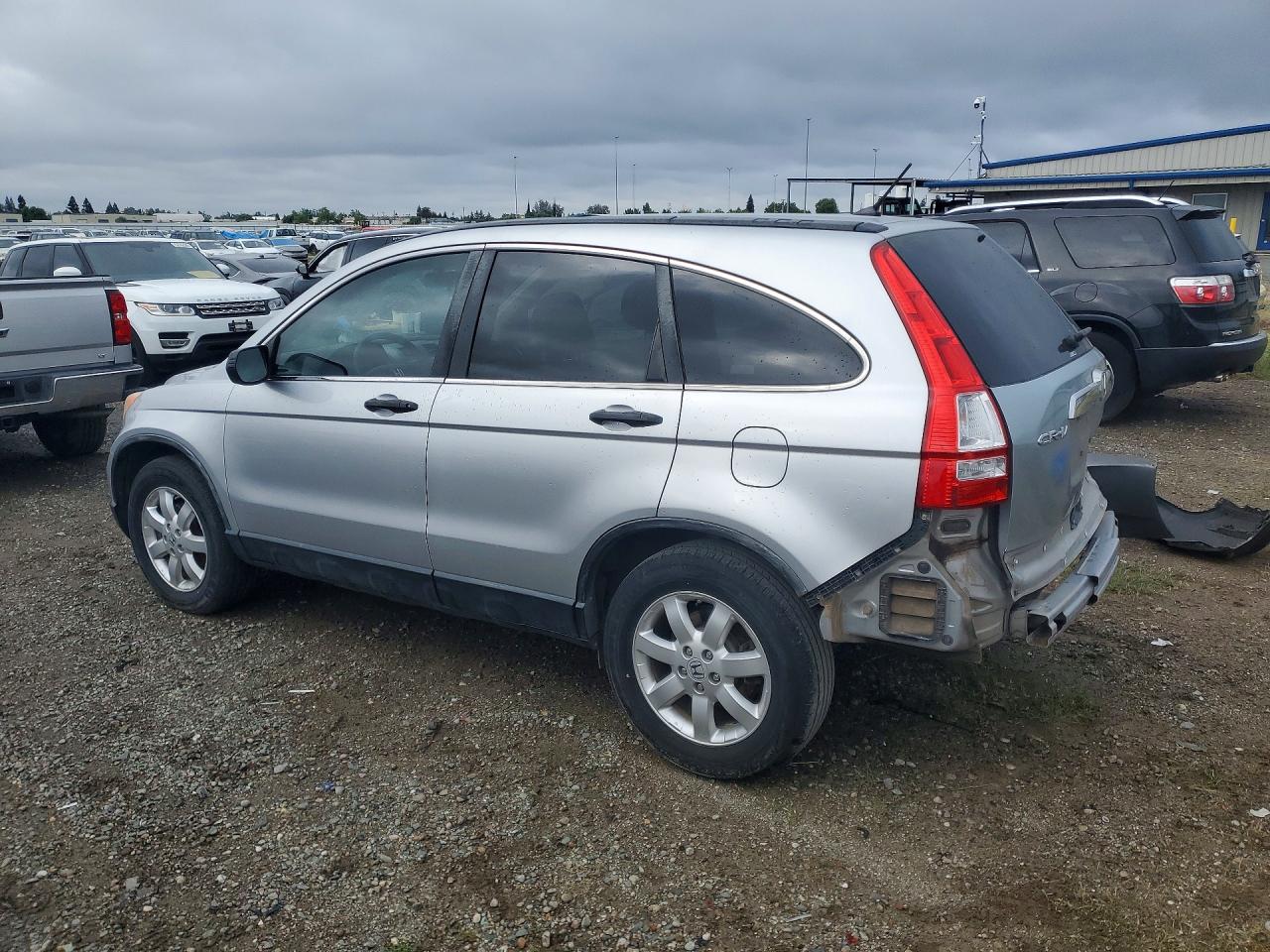 2009 Honda Cr-v Ex Silver vin: JHLRE48539C019415