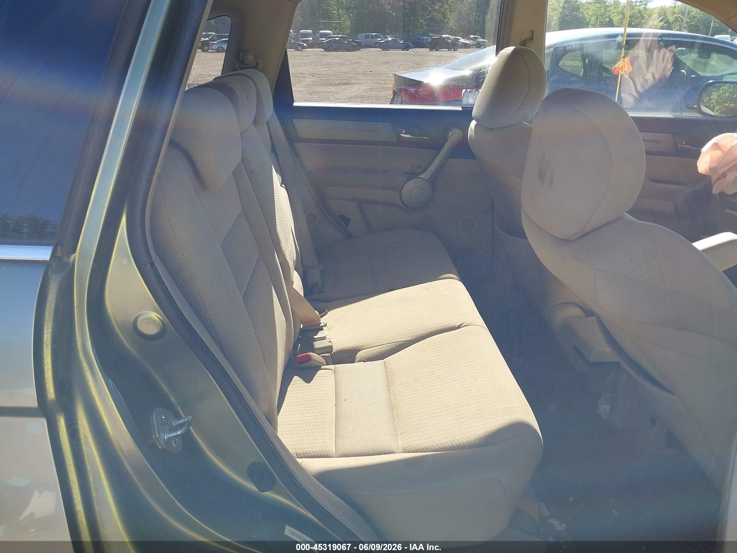 2007 Honda Cr-v Ex Green vin: JHLRE48547C016195