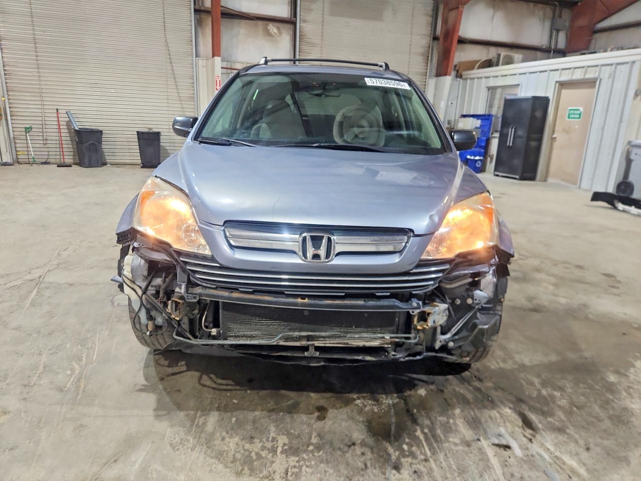 2007 Honda Cr-v Ex Blue vin: JHLRE48547C023938