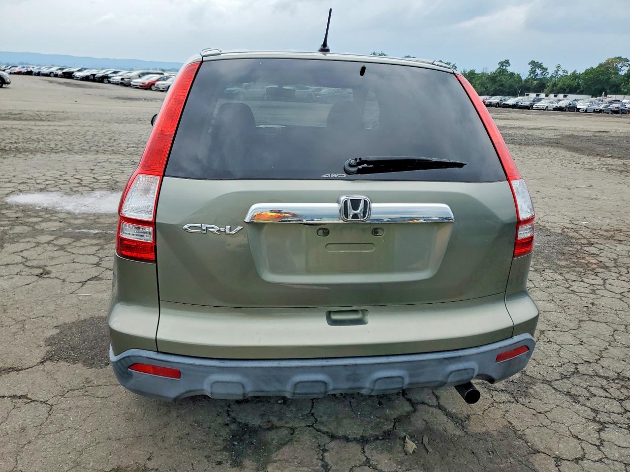 2007 Honda Cr-v Ex Green vin: JHLRE48547C033210