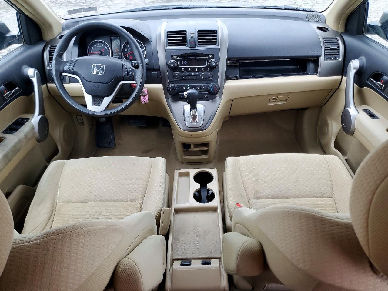 2007 Honda Cr-v Ex Green vin: JHLRE48547C033210