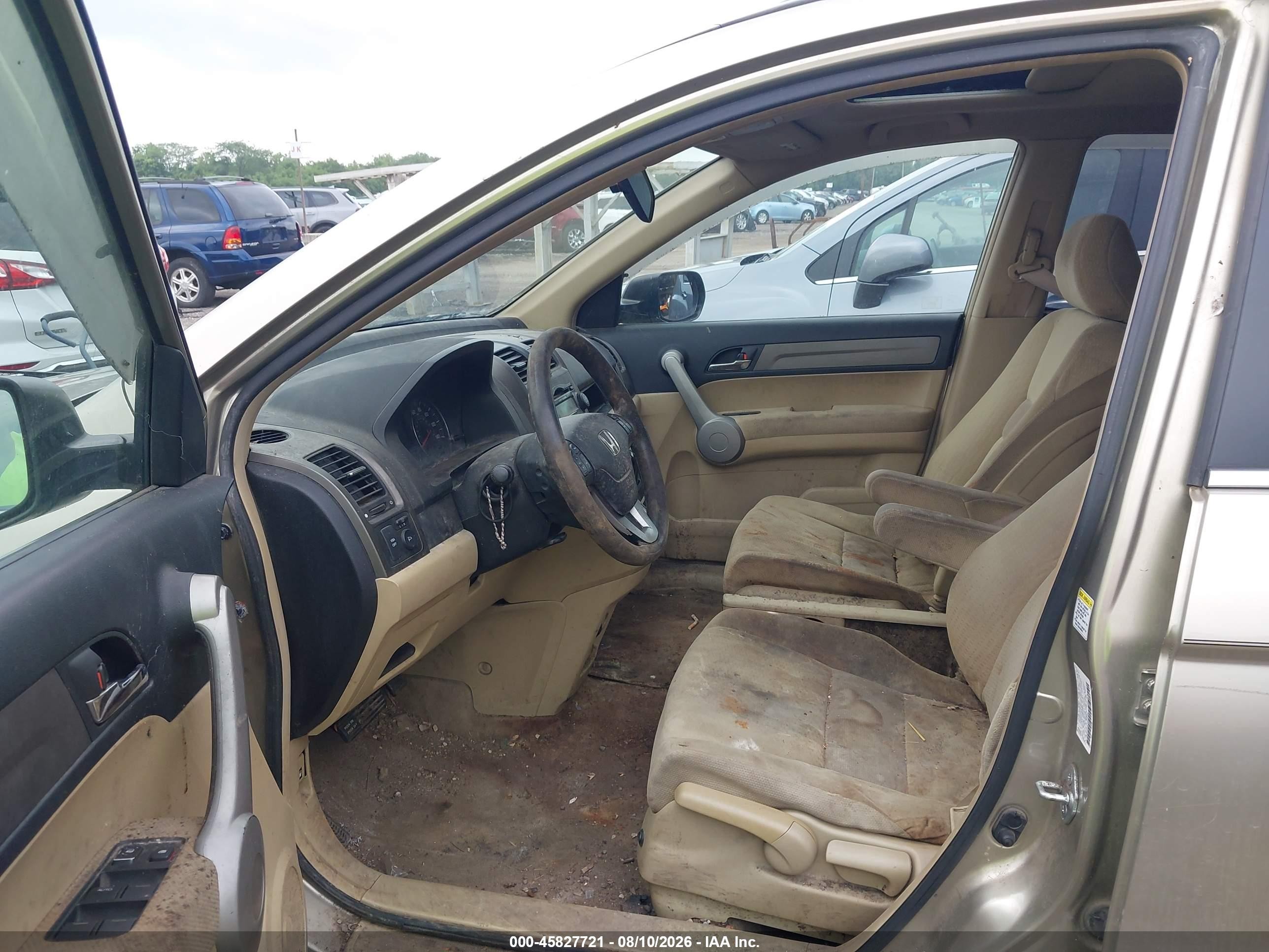 2007 Honda Cr-v Ex Gold vin: JHLRE48547C034048