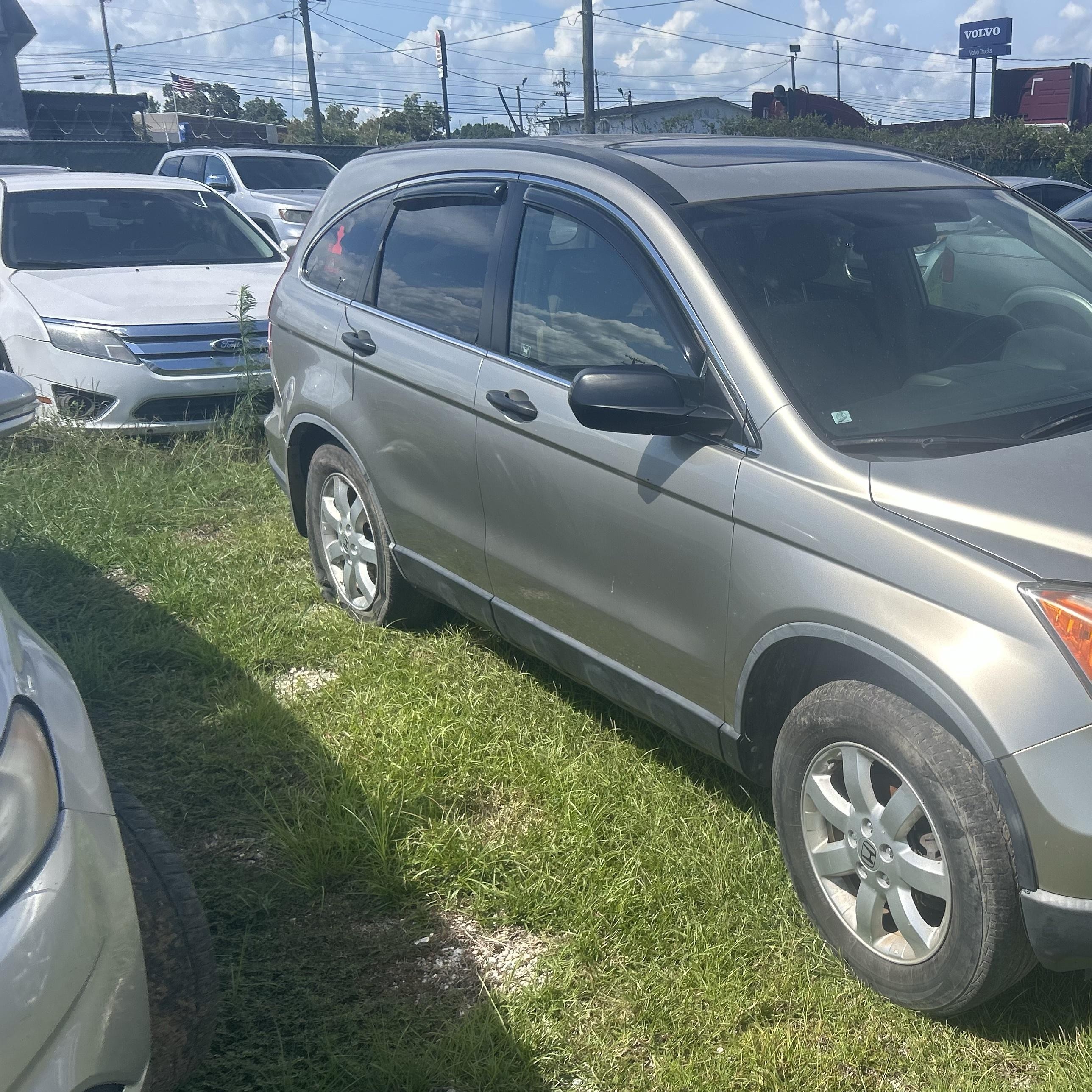 2007 Honda Cr-v Ex Серебряный vin: JHLRE48547C040612