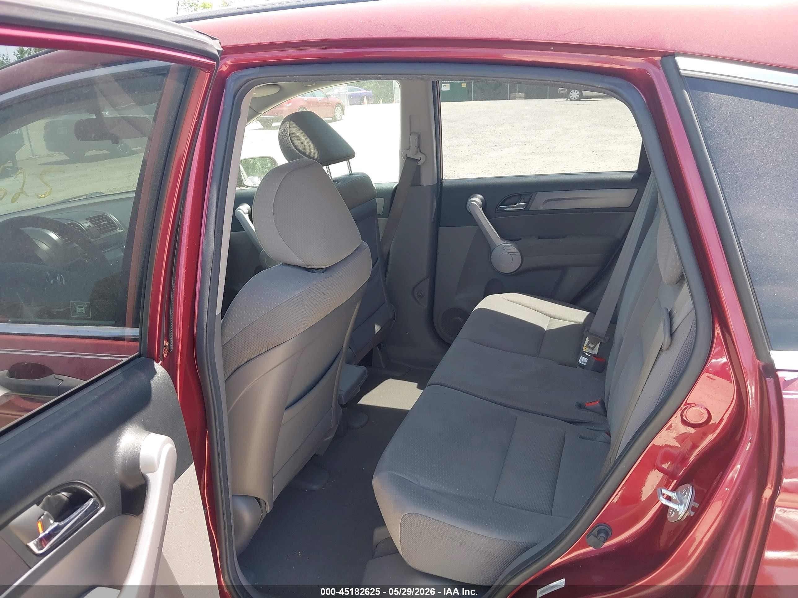 2007 Honda Cr-v Ex Red vin: JHLRE48547C050170