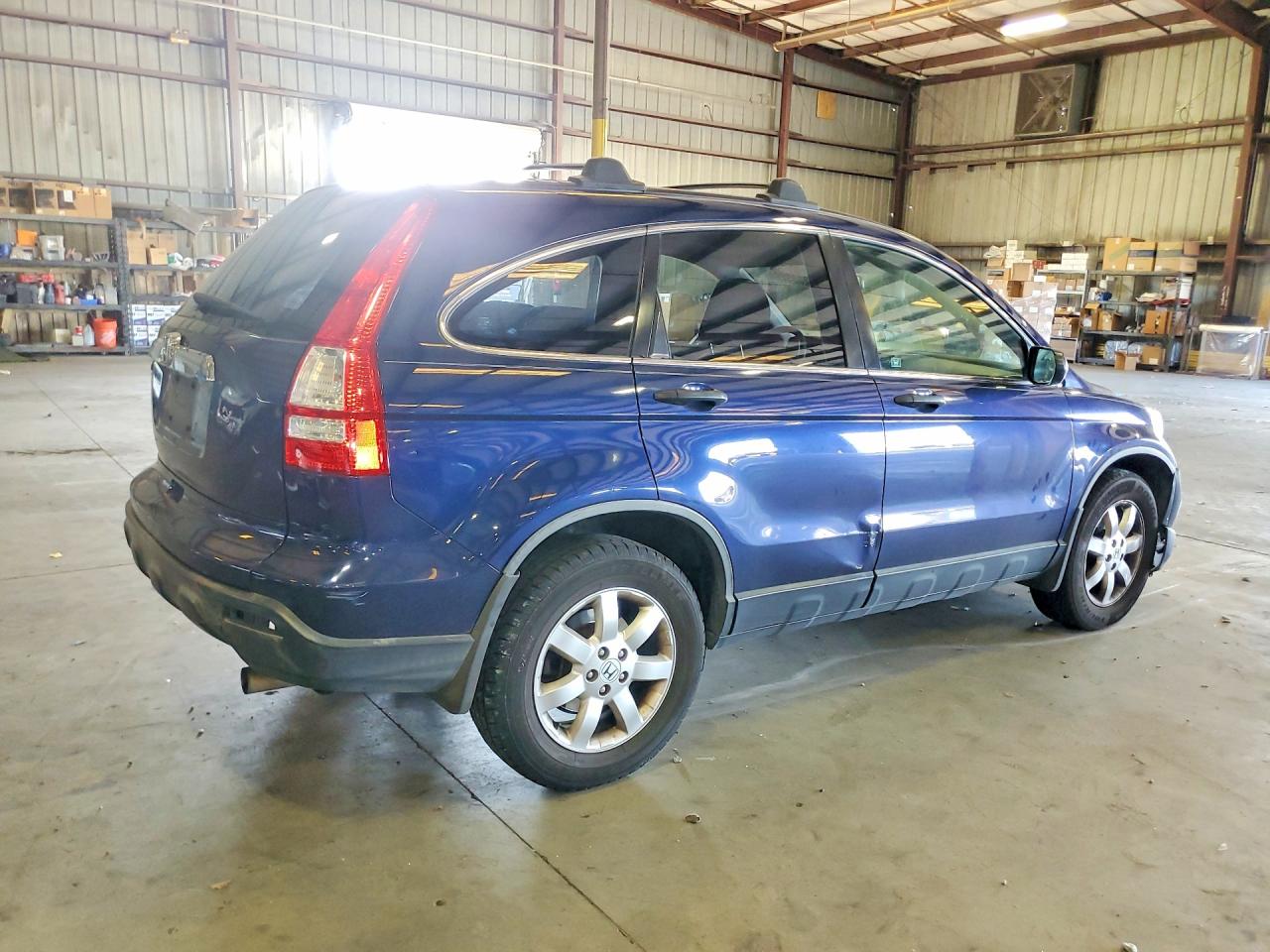 2007 Honda Cr-v Ex Blue vin: JHLRE48547C062948