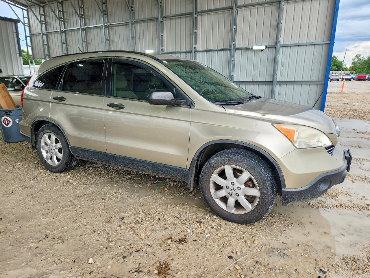 2007 Honda Cr-v Ex Tan vin: JHLRE48547C067602