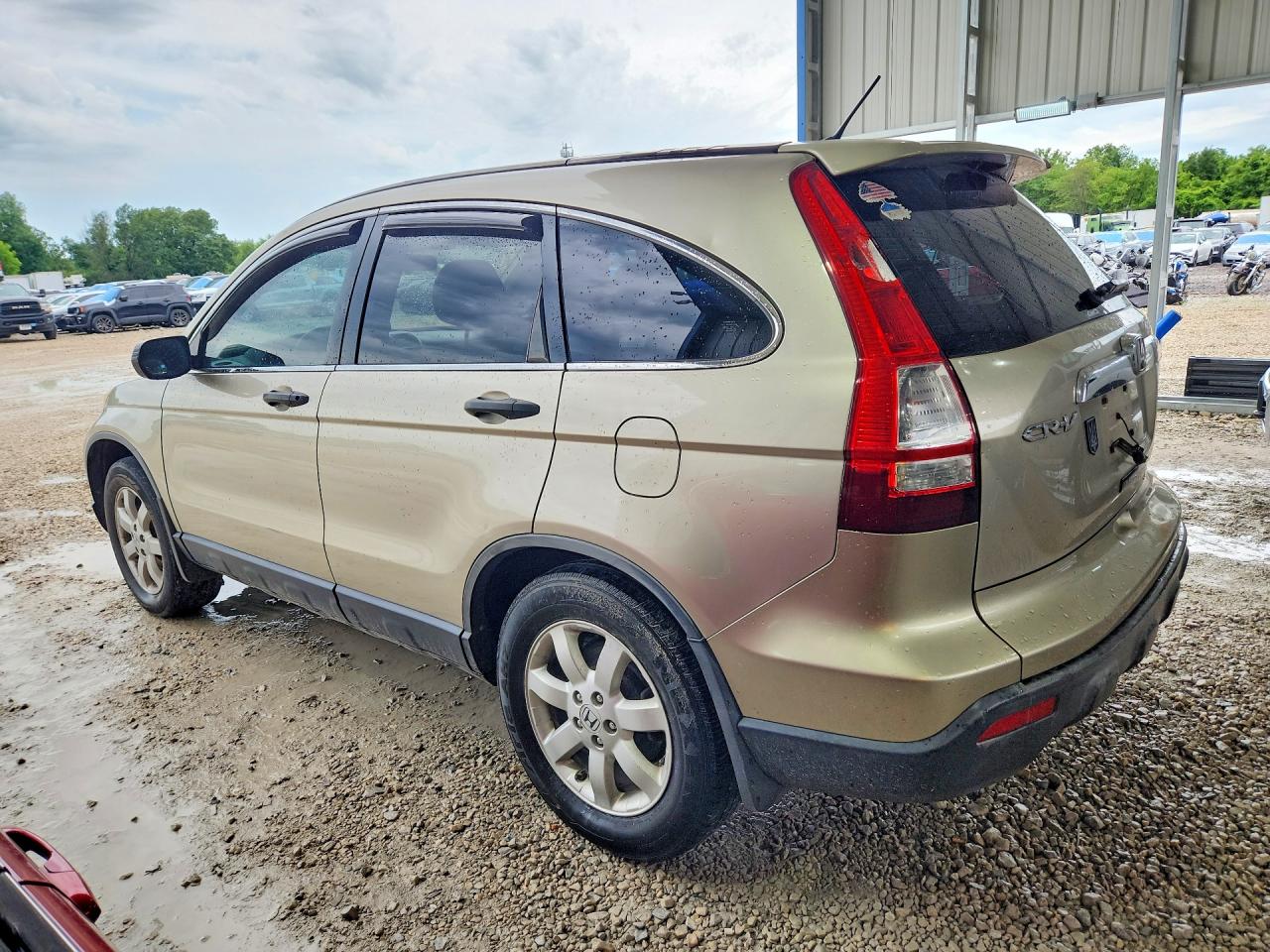 2007 Honda Cr-v Ex Tan vin: JHLRE48547C067602