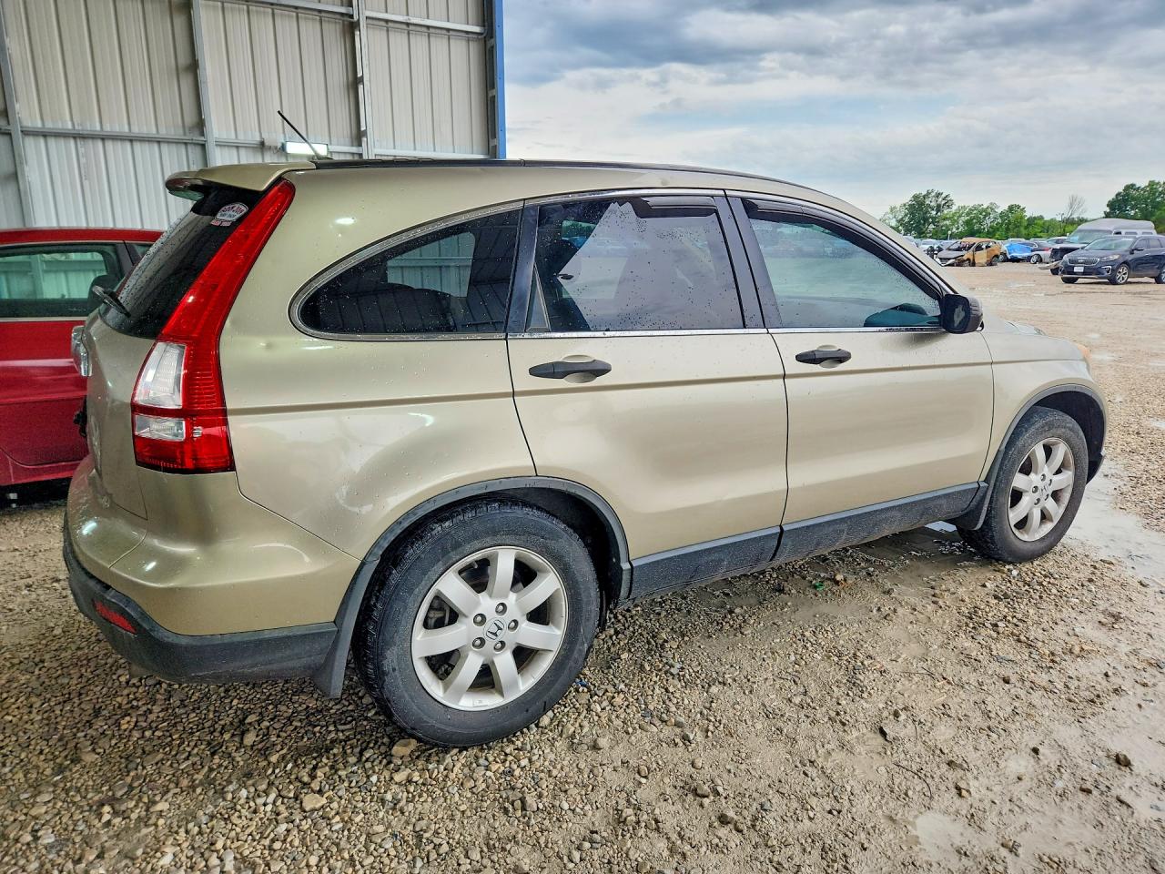 2007 Honda Cr-v Ex Tan vin: JHLRE48547C067602