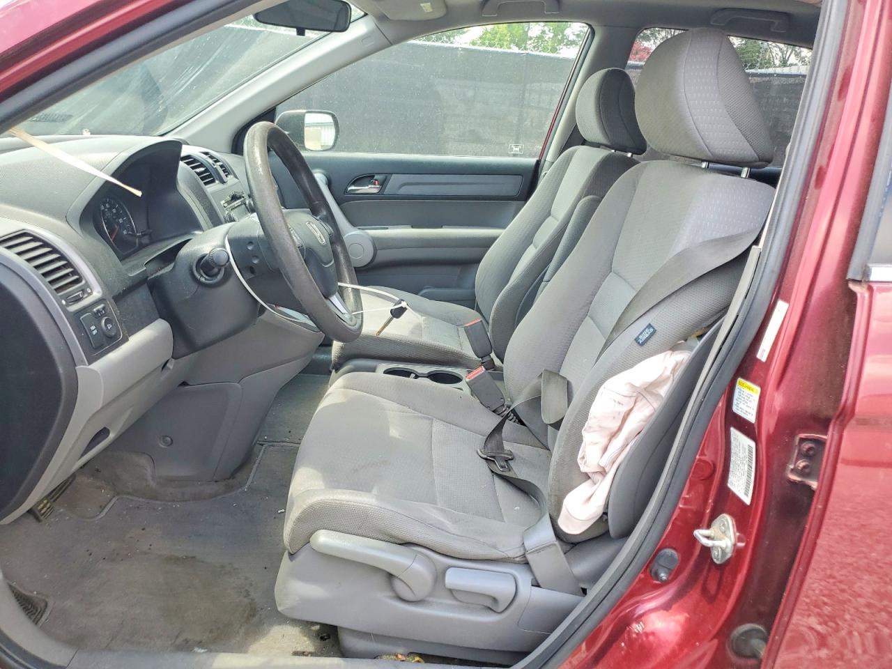 2007 Honda Cr-v Ex Burgundy vin: JHLRE48547C077742