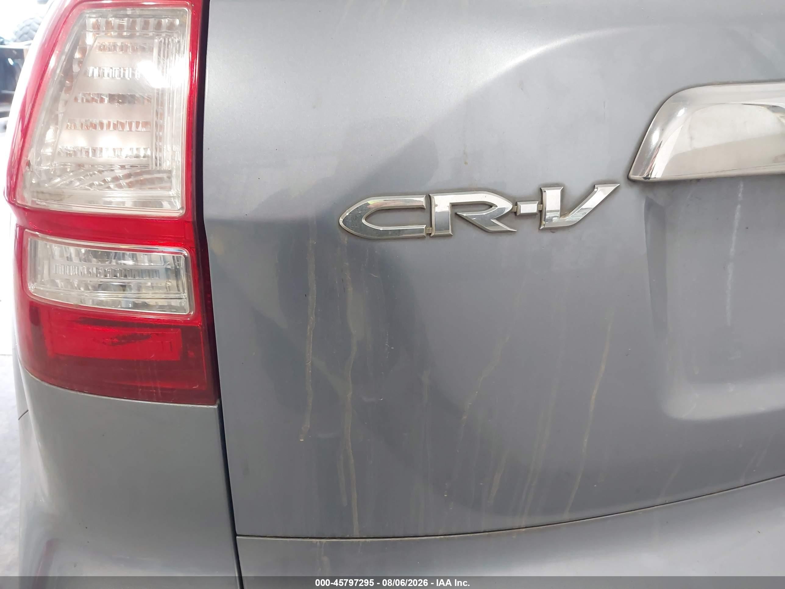 2007 Honda Cr-v Ex Blue vin: JHLRE48547C097733
