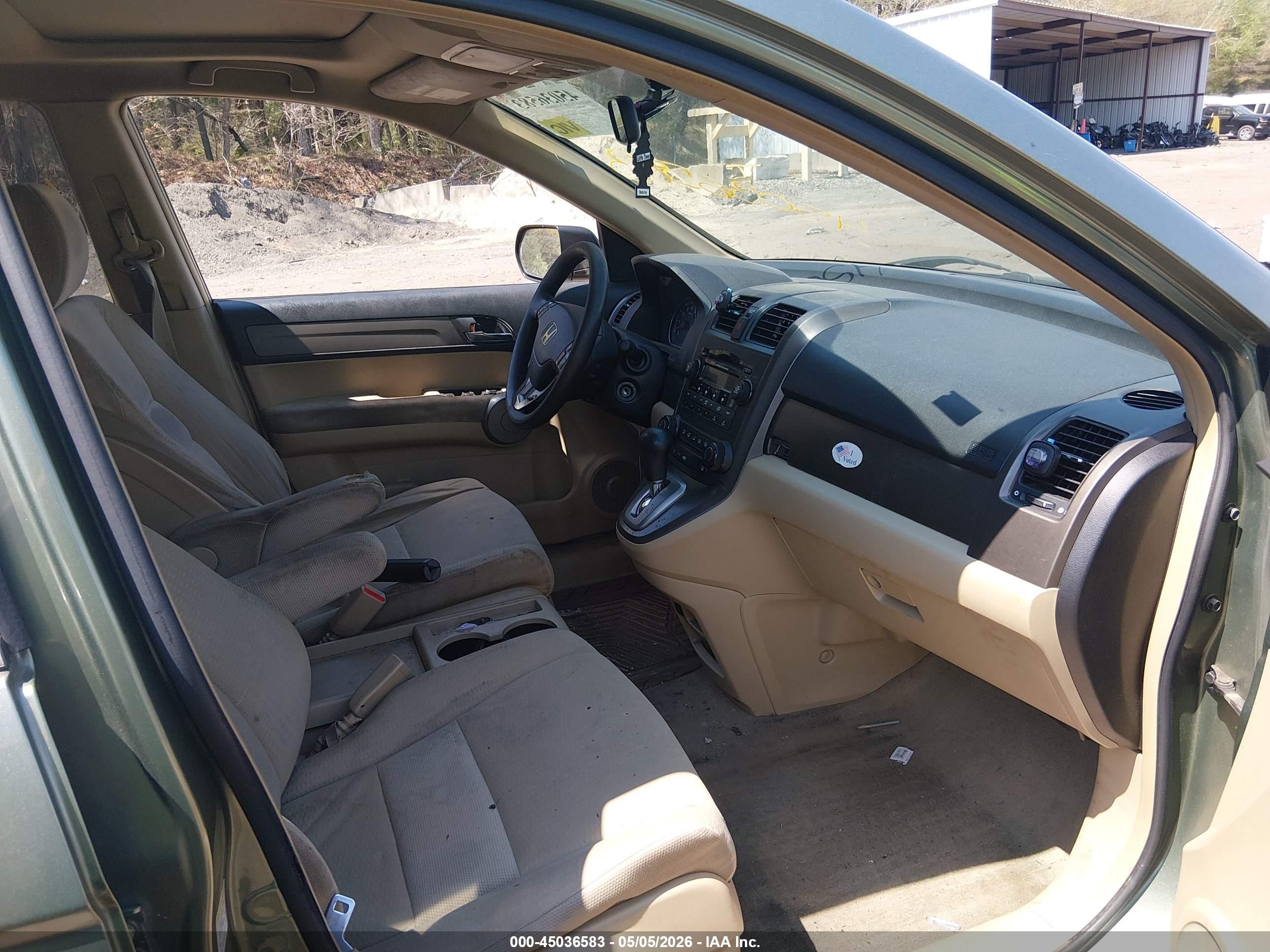 2007 Honda Cr-v Ex Teal vin: JHLRE48547C109153